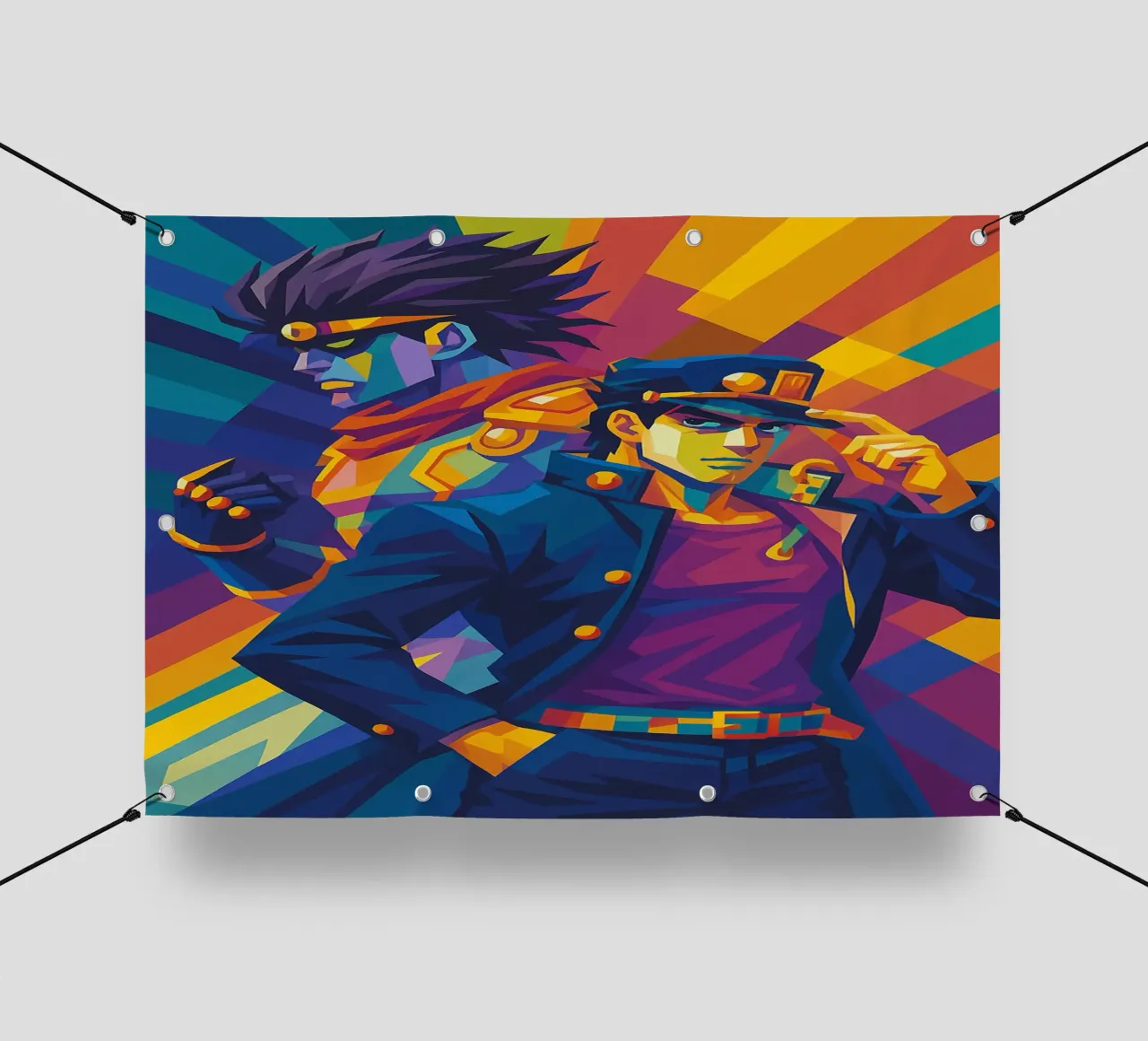 Jojo's Bizarre Adventure telo in pvc da HopeStudio