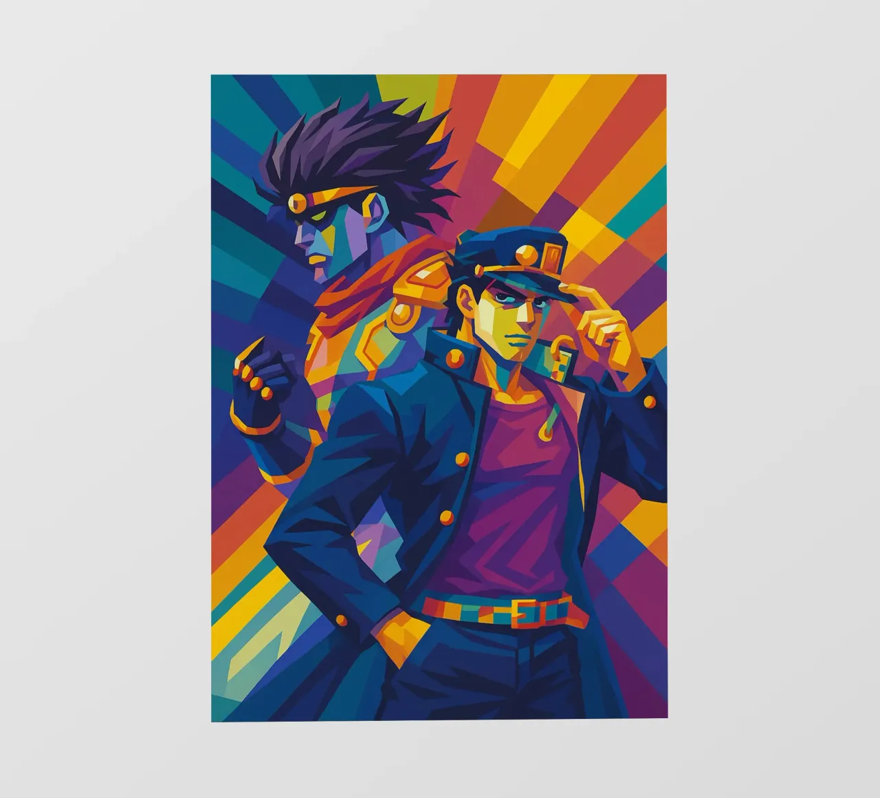 Jojo's Bizarre Adventure telo in pvc da HopeStudio