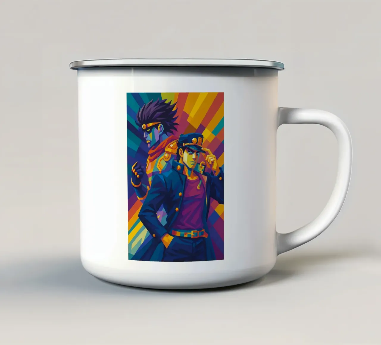 Jojo's Bizarre Adventure tazza in smalto da HopeStudio