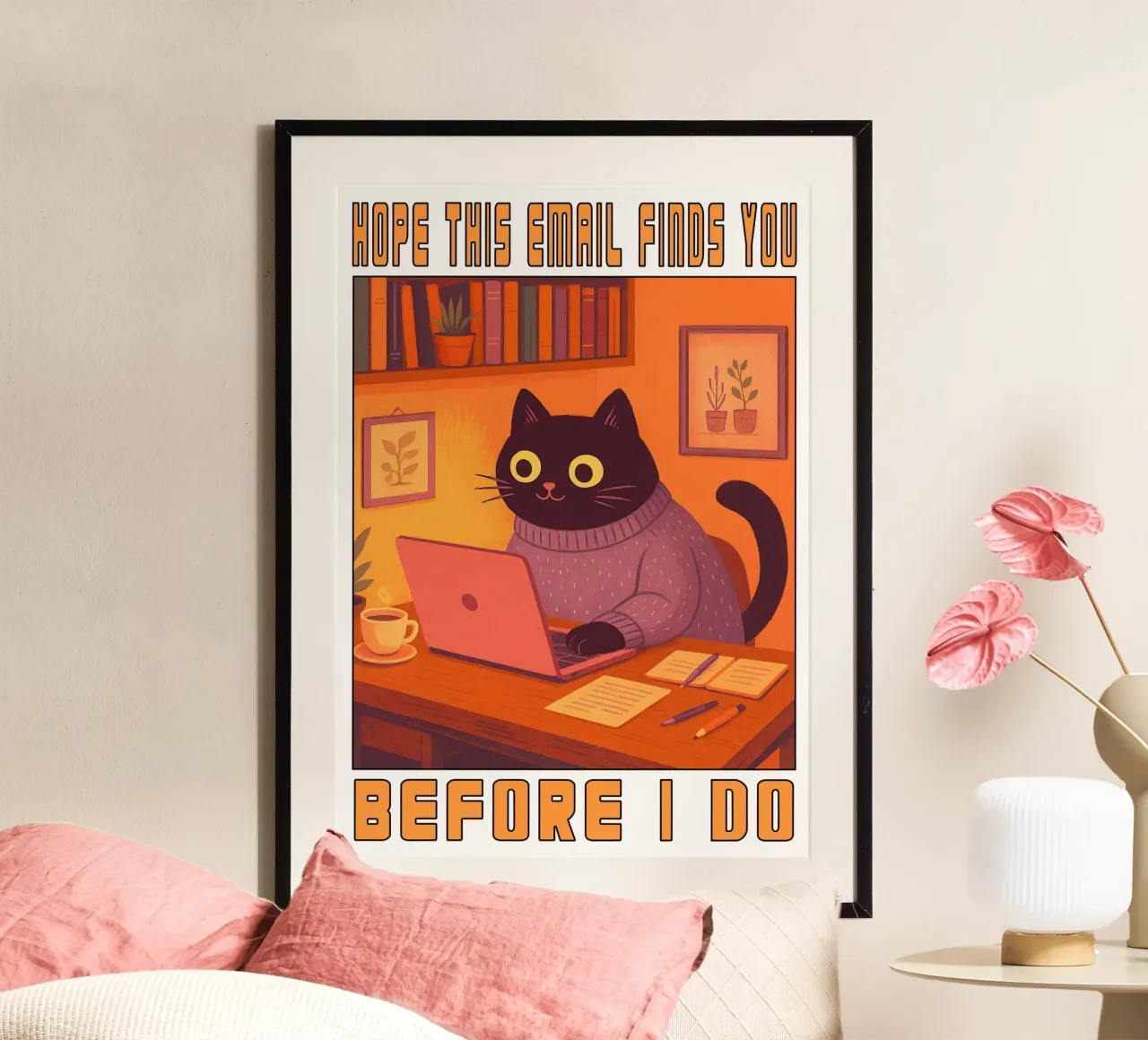 Ich hoffe, diese E-Mail findet Ihre Katze Hahnemühle von the gindils