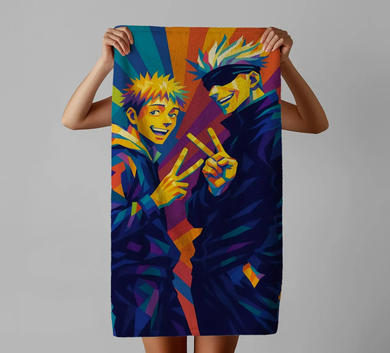 Jujutsu Kaisen asciugamano da bagno da HopeStudio