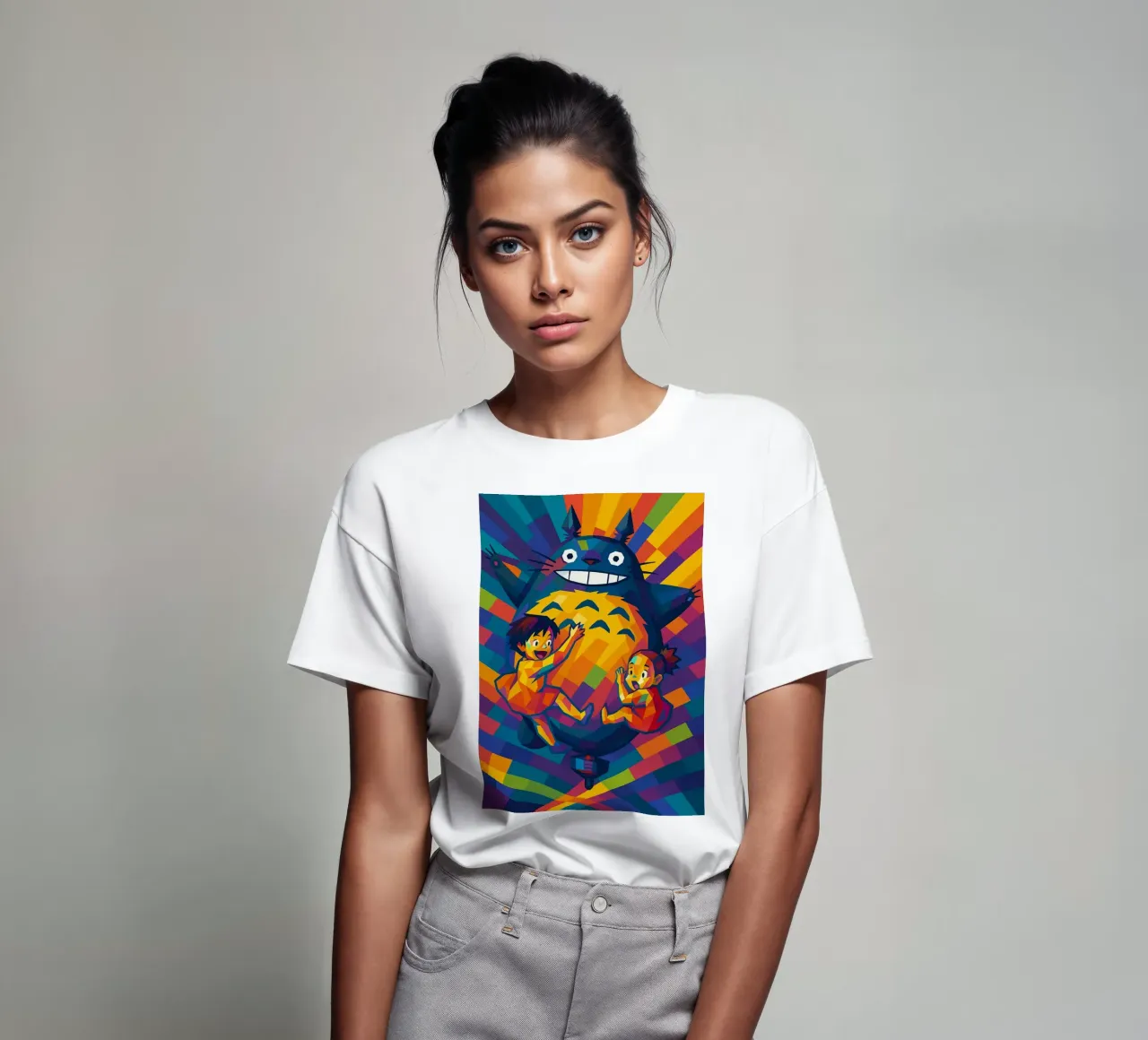 my neighbor totoro t-shirt da HopeStudio