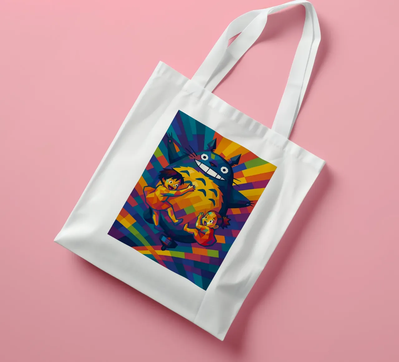 my neighbor totoro borsa in juta da HopeStudio