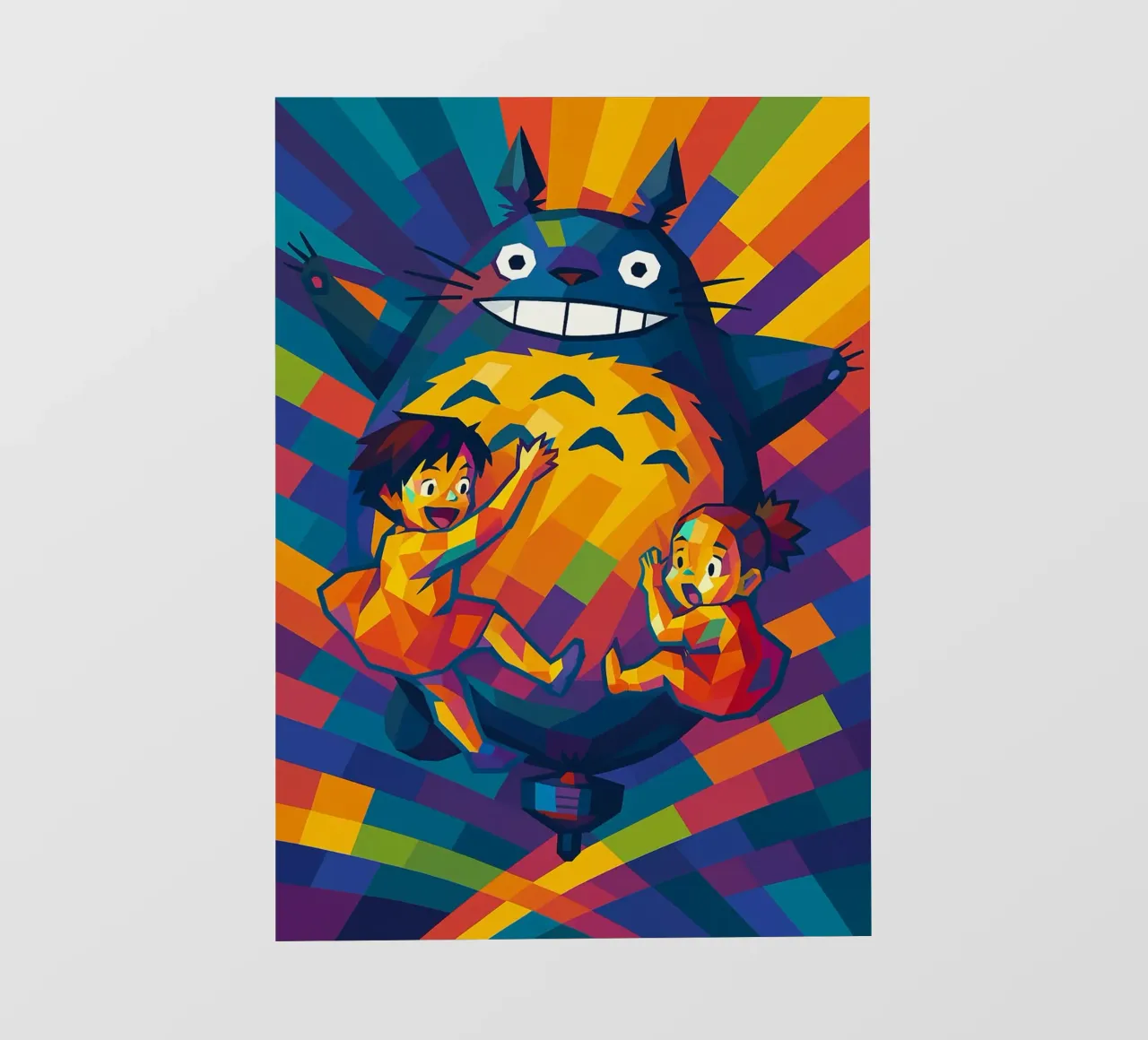 my neighbor totoro pellicola backlit da HopeStudio