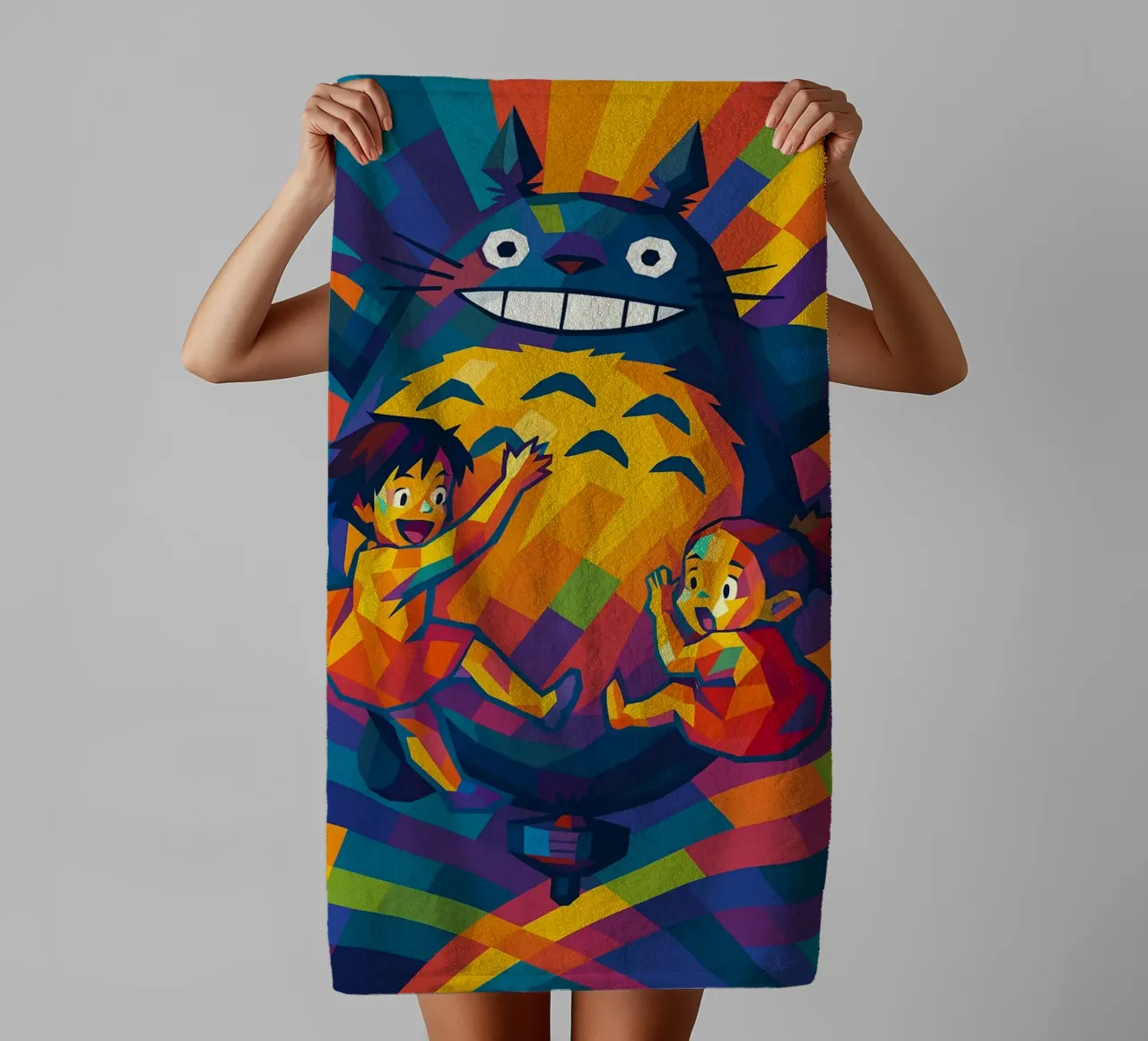my neighbor totoro asciugamano da bagno da HopeStudio