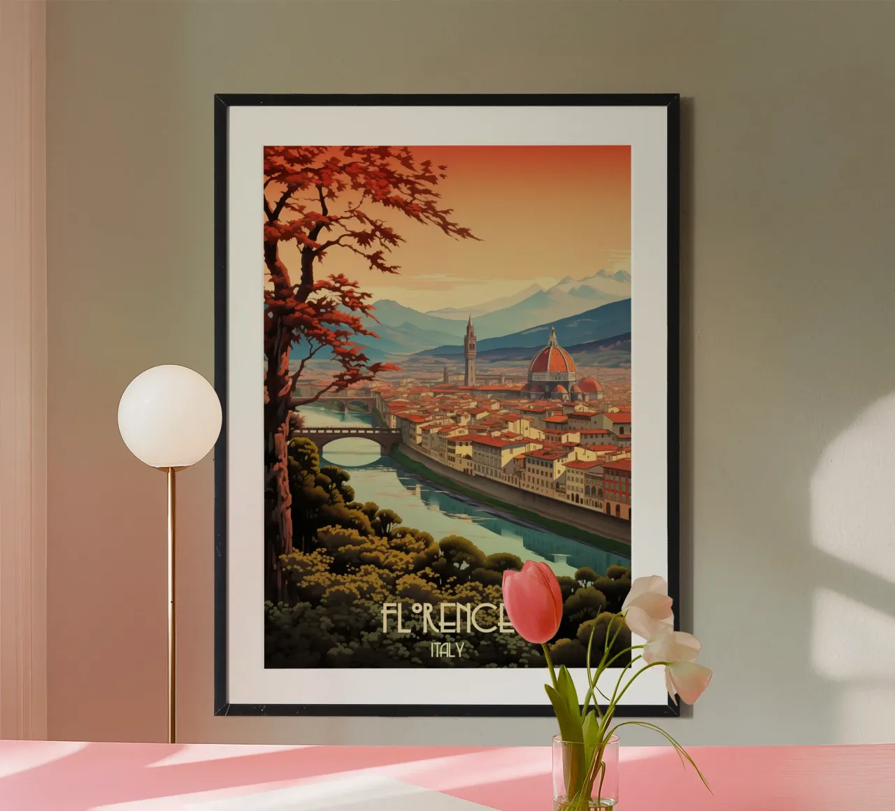 Firenze Italia carta hahnemühle da Fleur de Lys