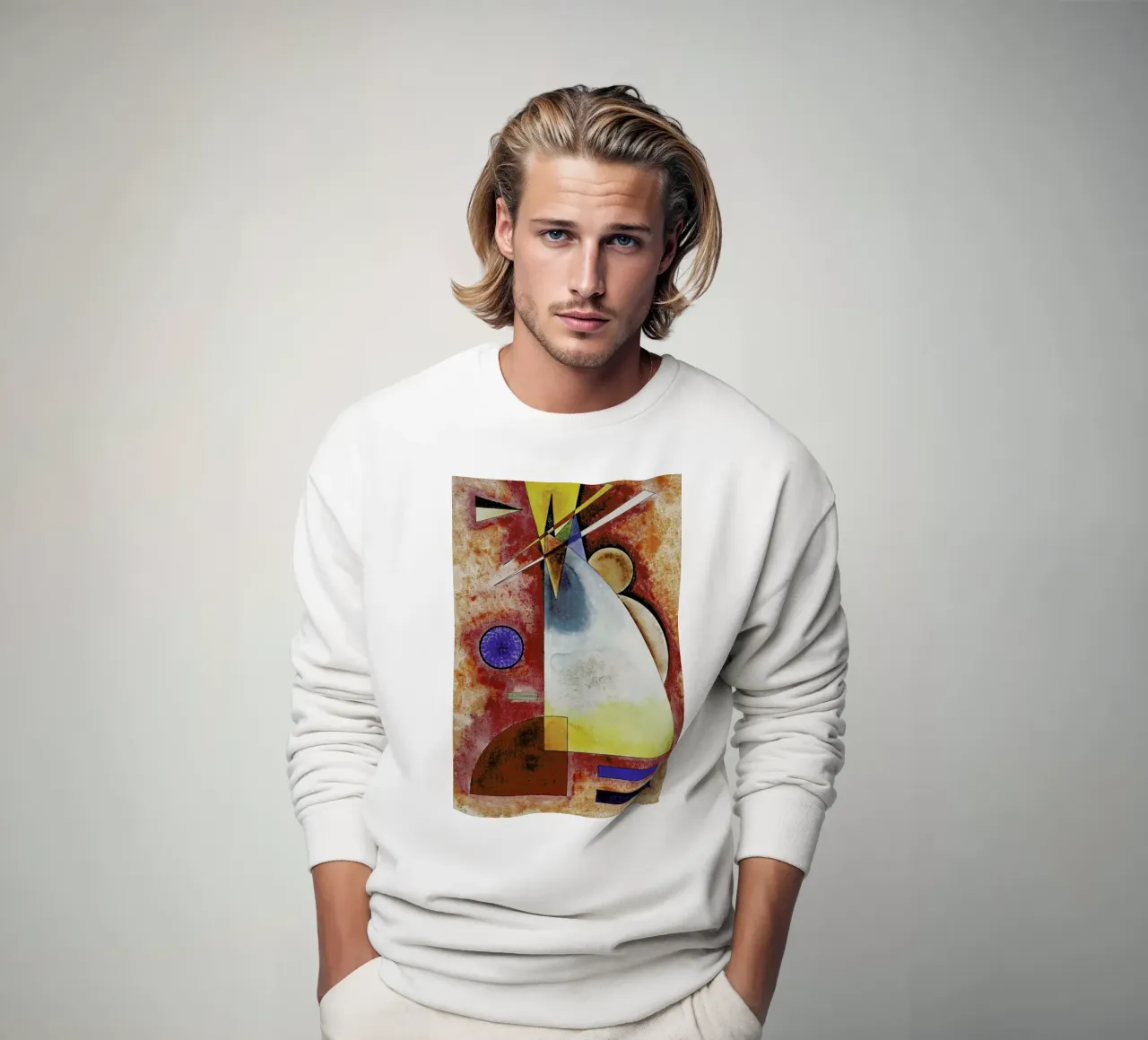 Kandinsky - Intermingling felpa da ARTOTHEK