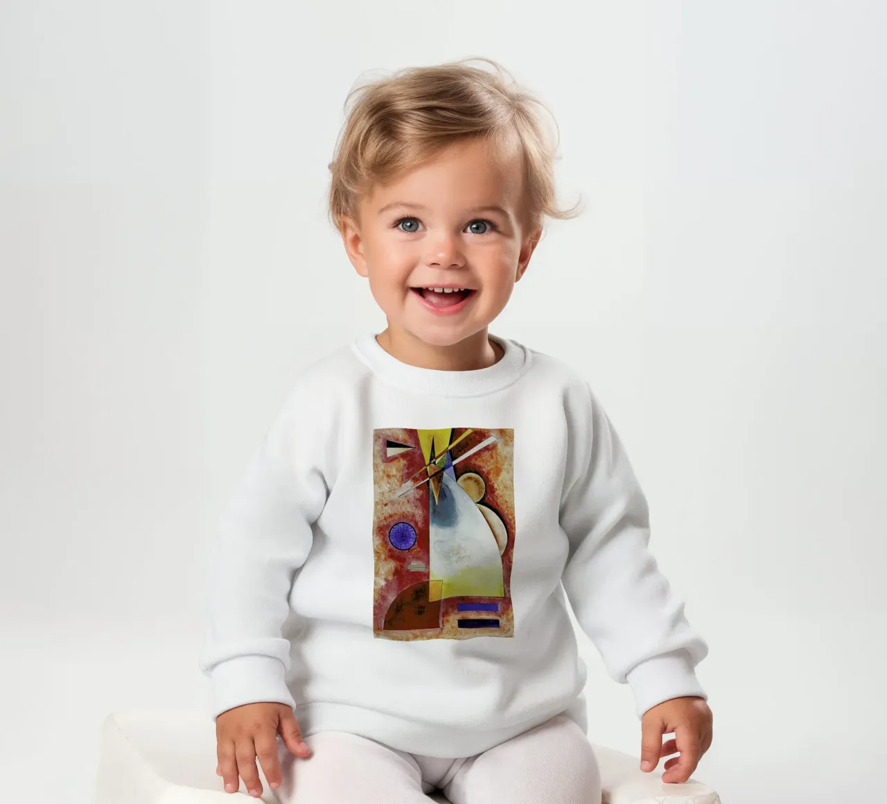 Kandinsky - Intermingling felpa neonato da ARTOTHEK
