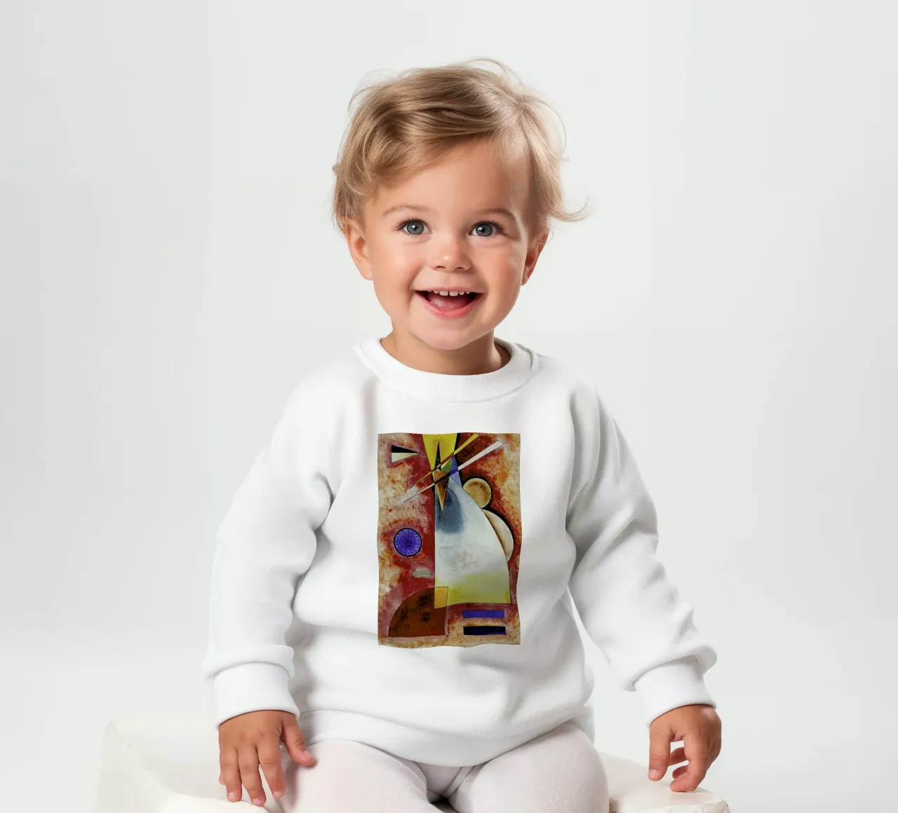 Kandinsky - Intermingling Baby Sweatshirt von ARTOTHEK