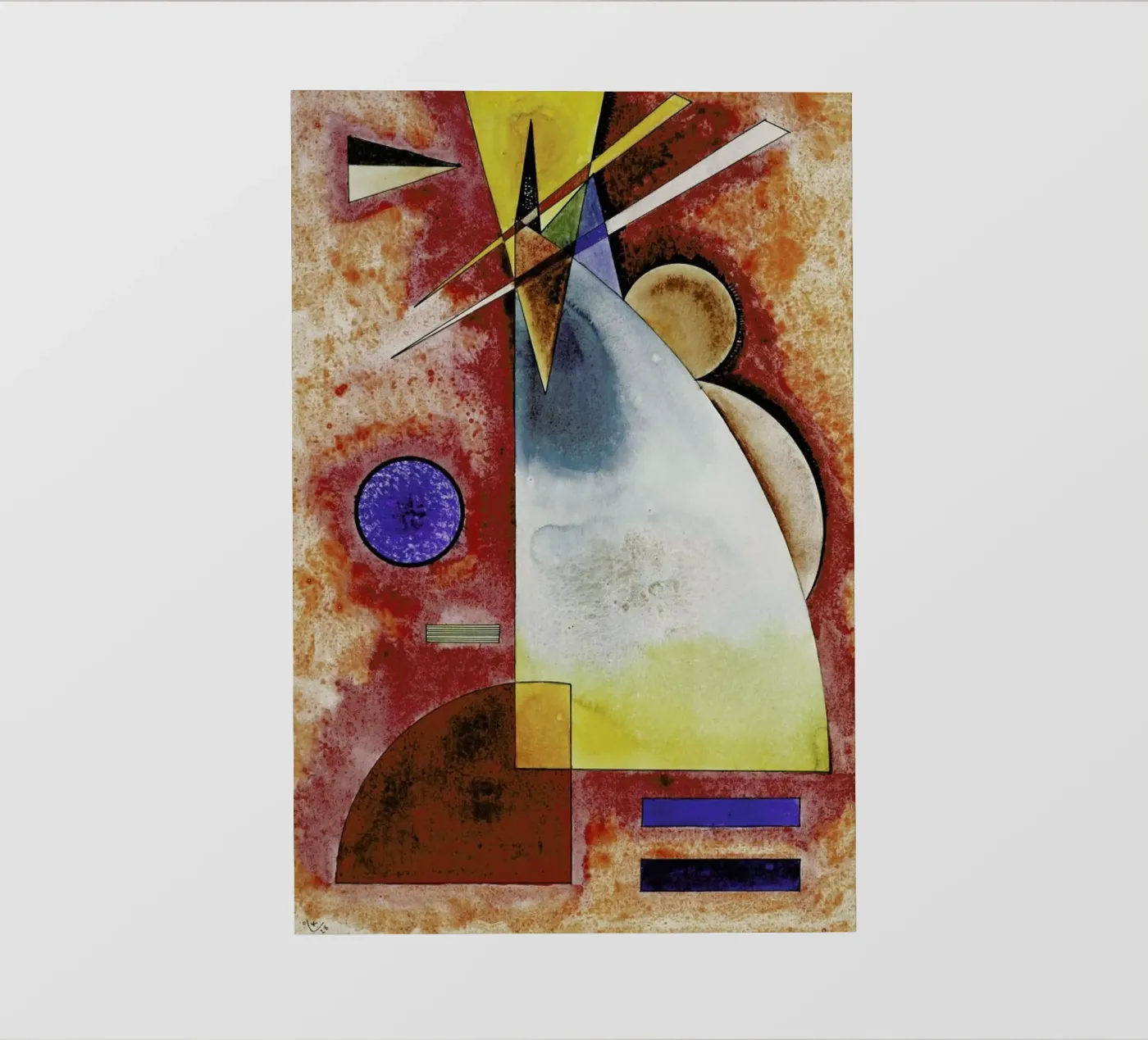 Kandinsky - Intermingling pellicola backlit da ARTOTHEK