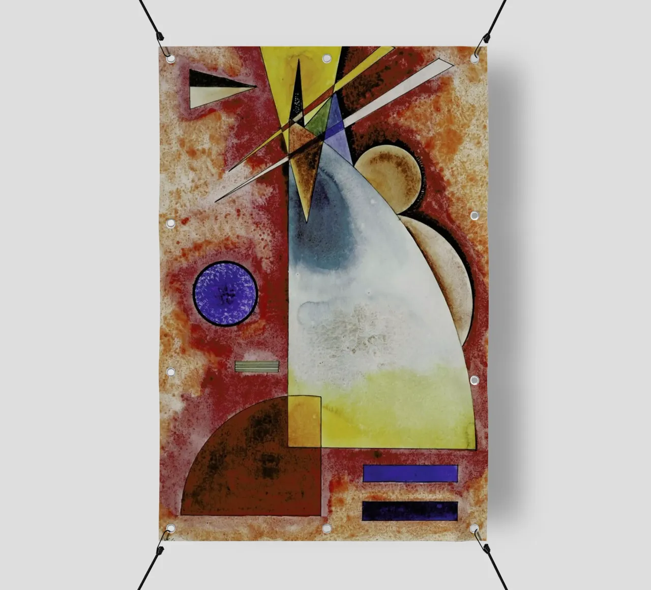 Kandinsky - Intermingling telo in pvc da ARTOTHEK