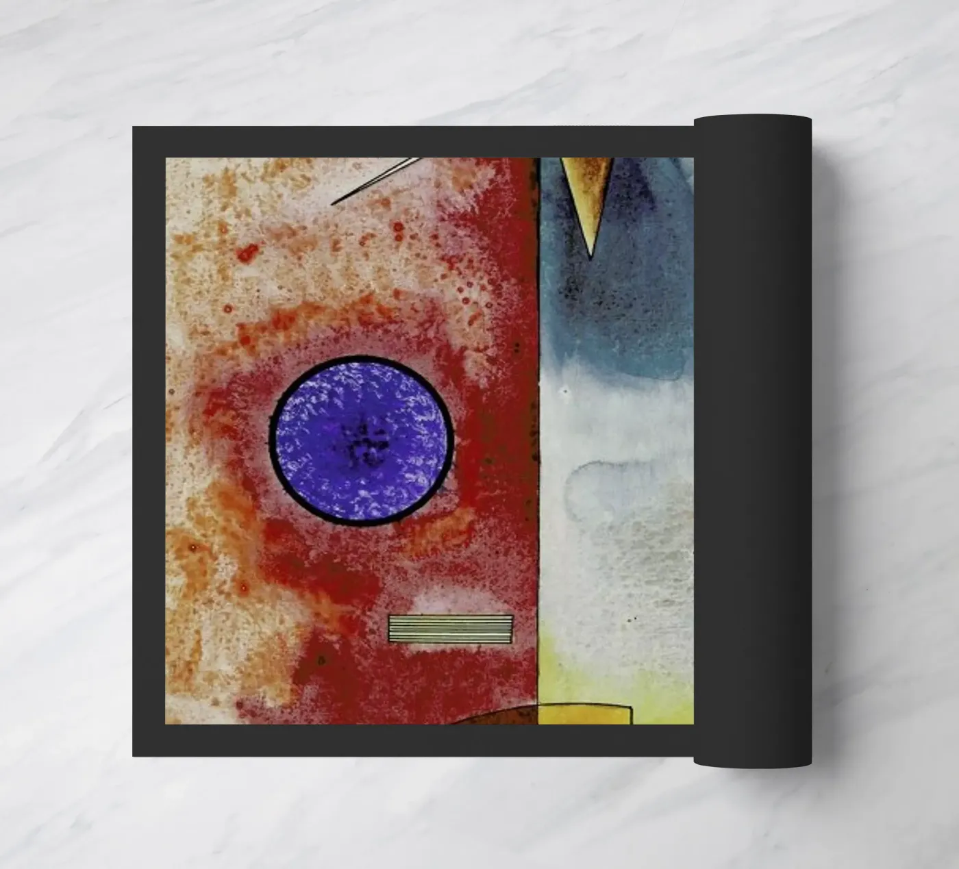 Kandinsky - Intermingling paillasson de ARTOTHEK