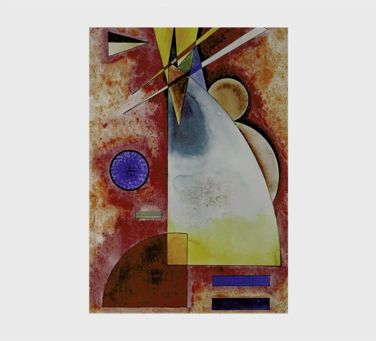 Kandinsky - Intermingling Notizbuch von ARTOTHEK