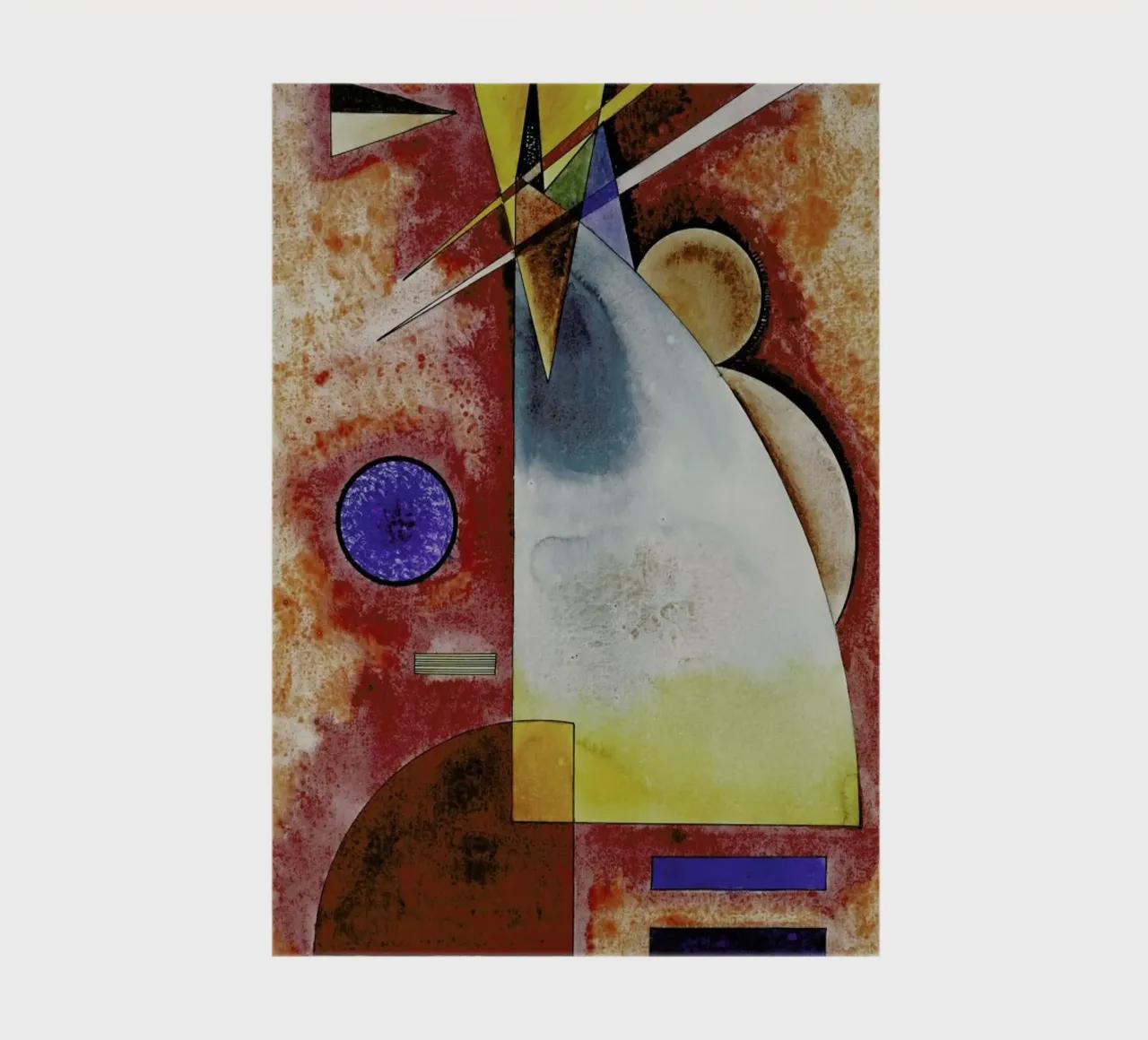 Kandinsky - Intermingling Notizbuch von ARTOTHEK