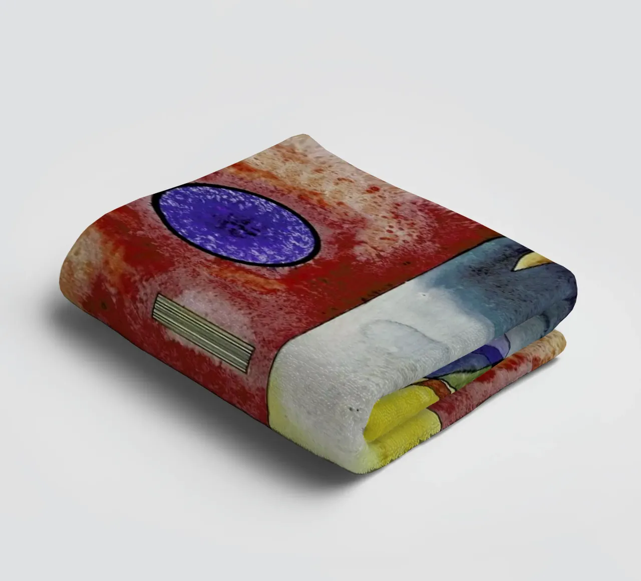 Kandinsky - Intermingling asciugamano da bagno da ARTOTHEK