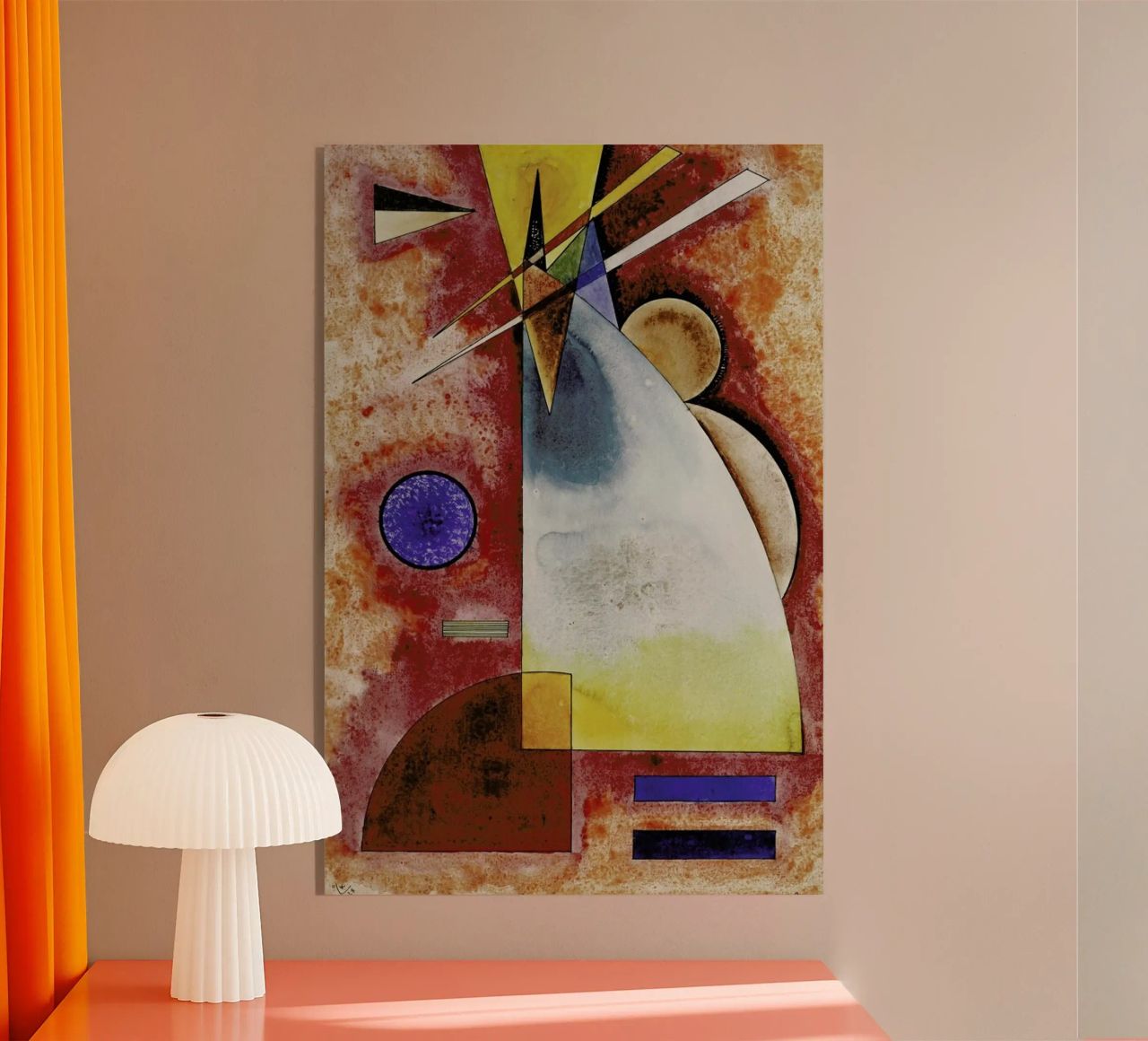 Kandinsky - Intermingling plexiglass da ARTOTHEK