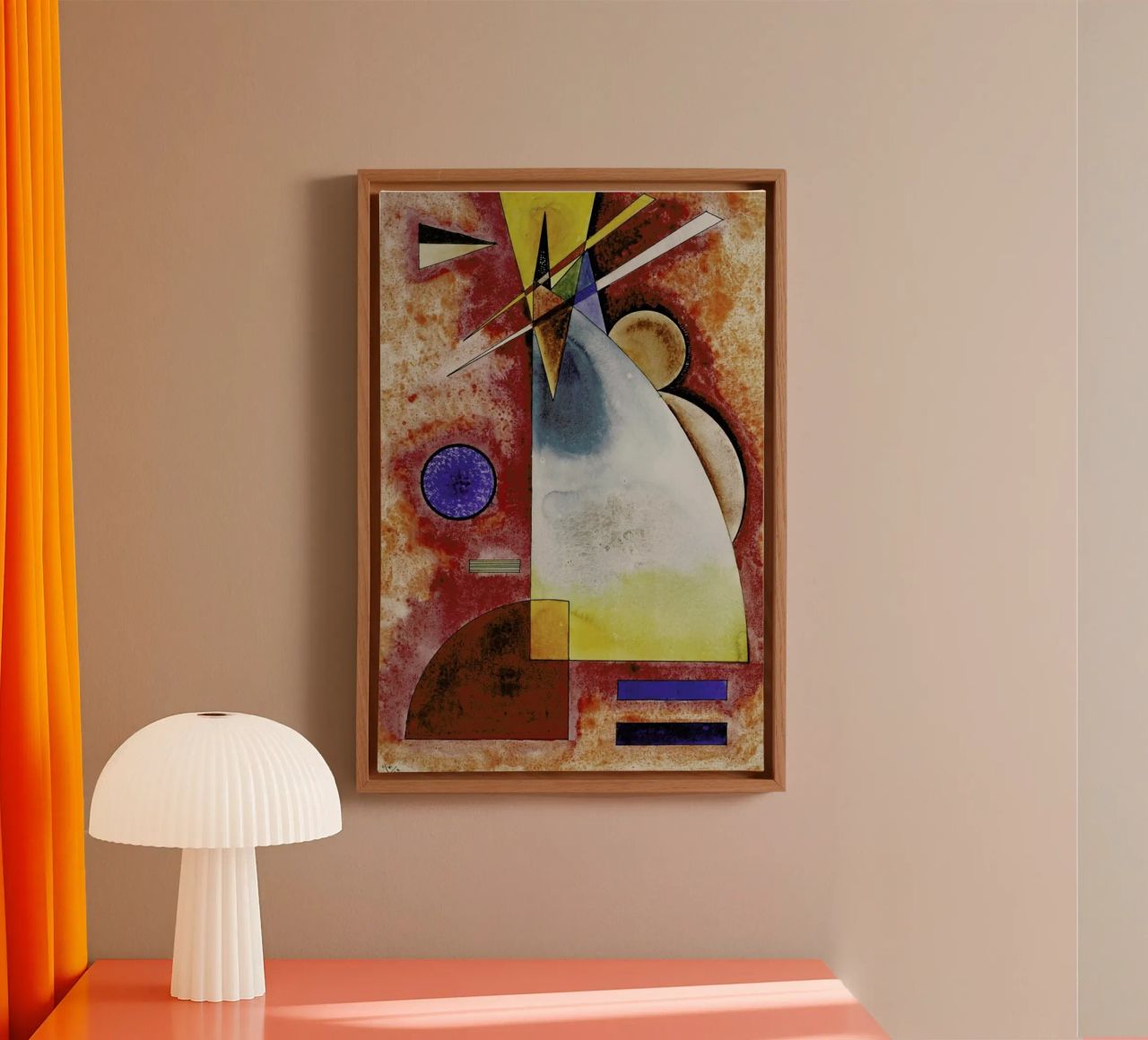 Kandinsky - Intermingling canvas by ARTOTHEK