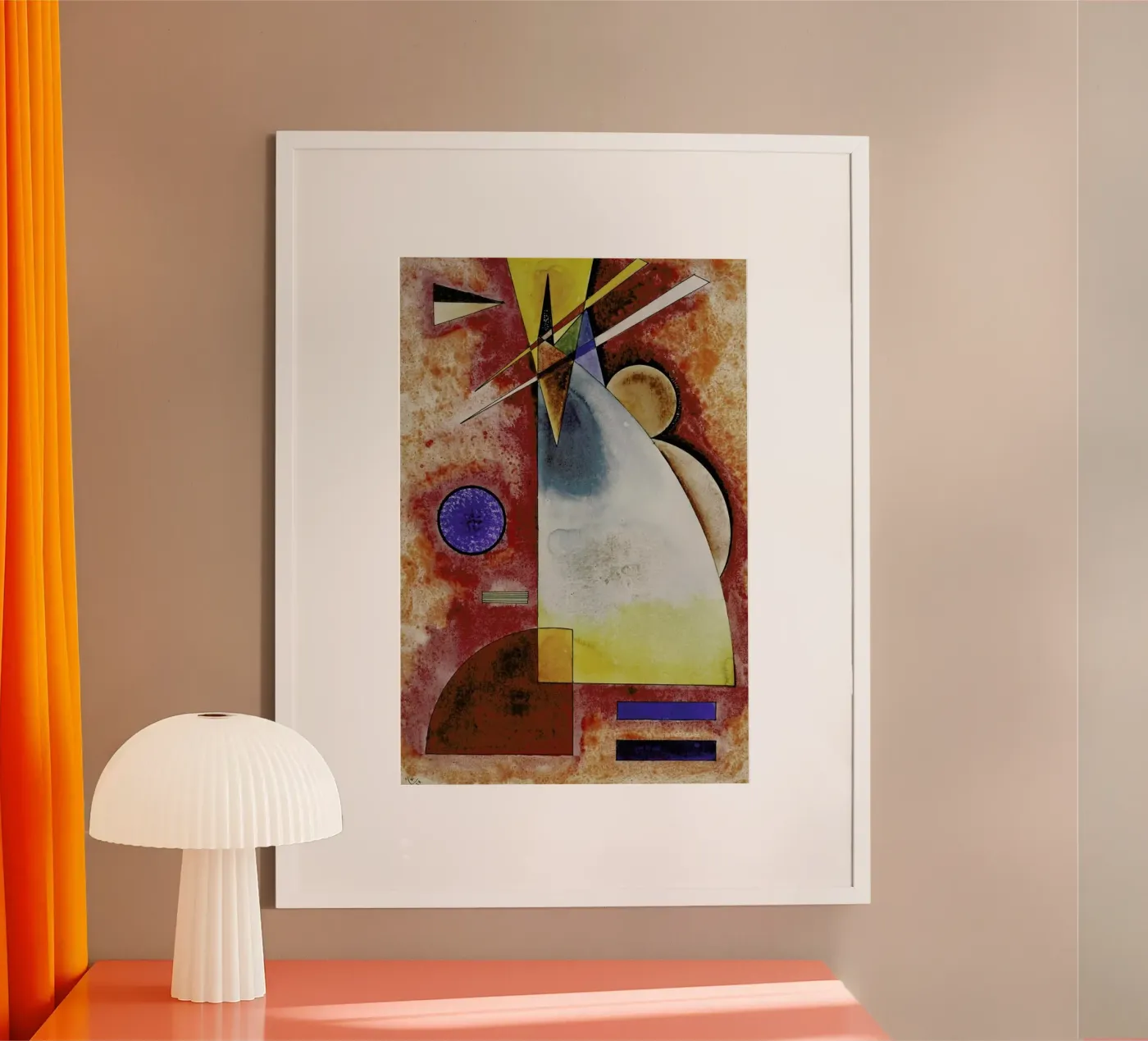 Kandinsky - Intermingling poster by ARTOTHEK