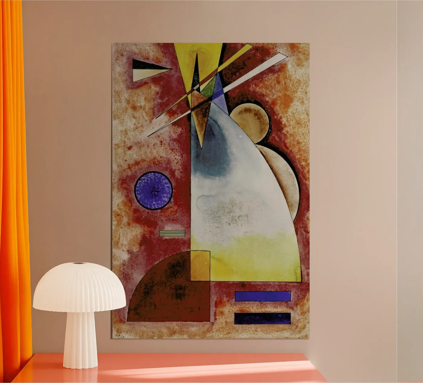 Kandinsky - Intermingling poster by ARTOTHEK