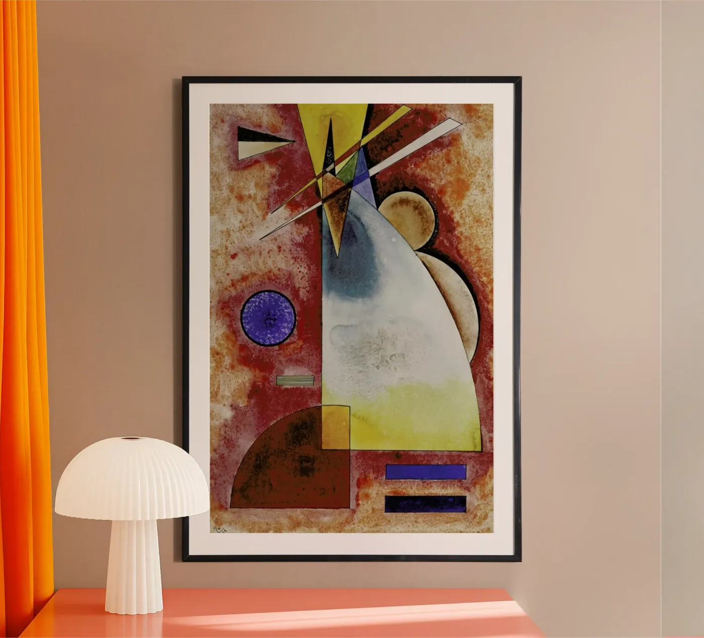 Kandinsky - Intermingling poster by ARTOTHEK