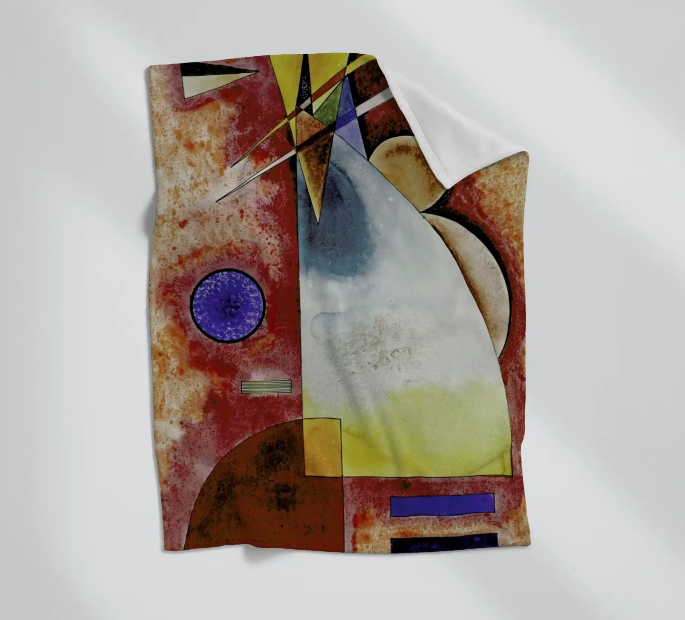 Kandinsky - Intermingling fleecedeken van ARTOTHEK
