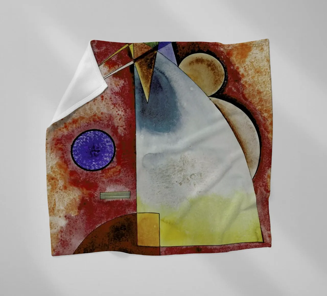 Kandinsky - Intermingling coperta in pile da ARTOTHEK