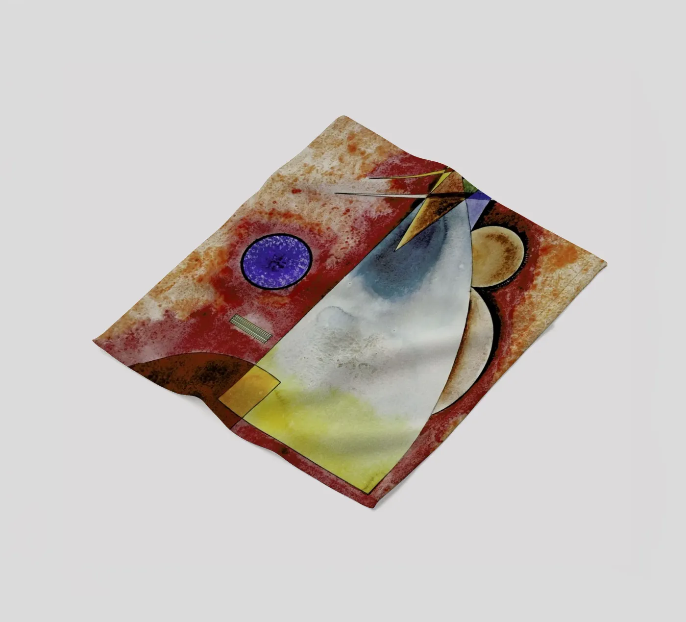 Kandinsky - Intermingling fleecedeken van ARTOTHEK