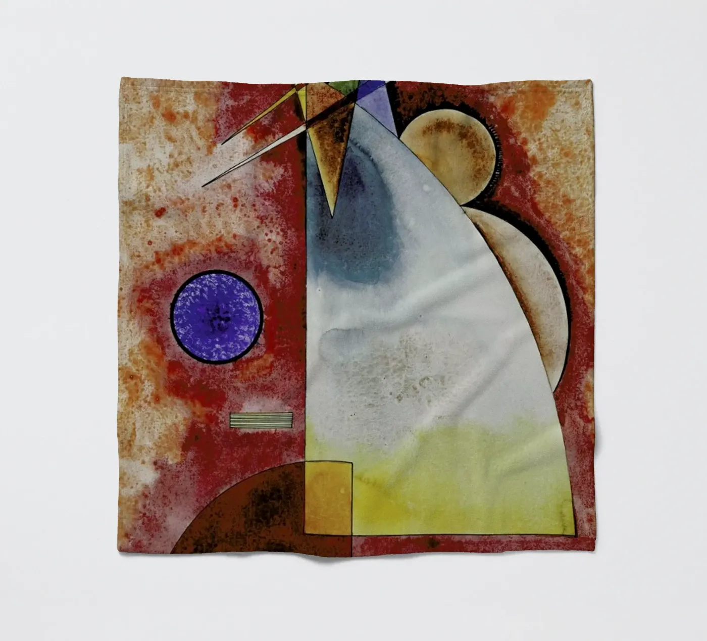 Kandinsky - Intermingling fleecedeken van ARTOTHEK