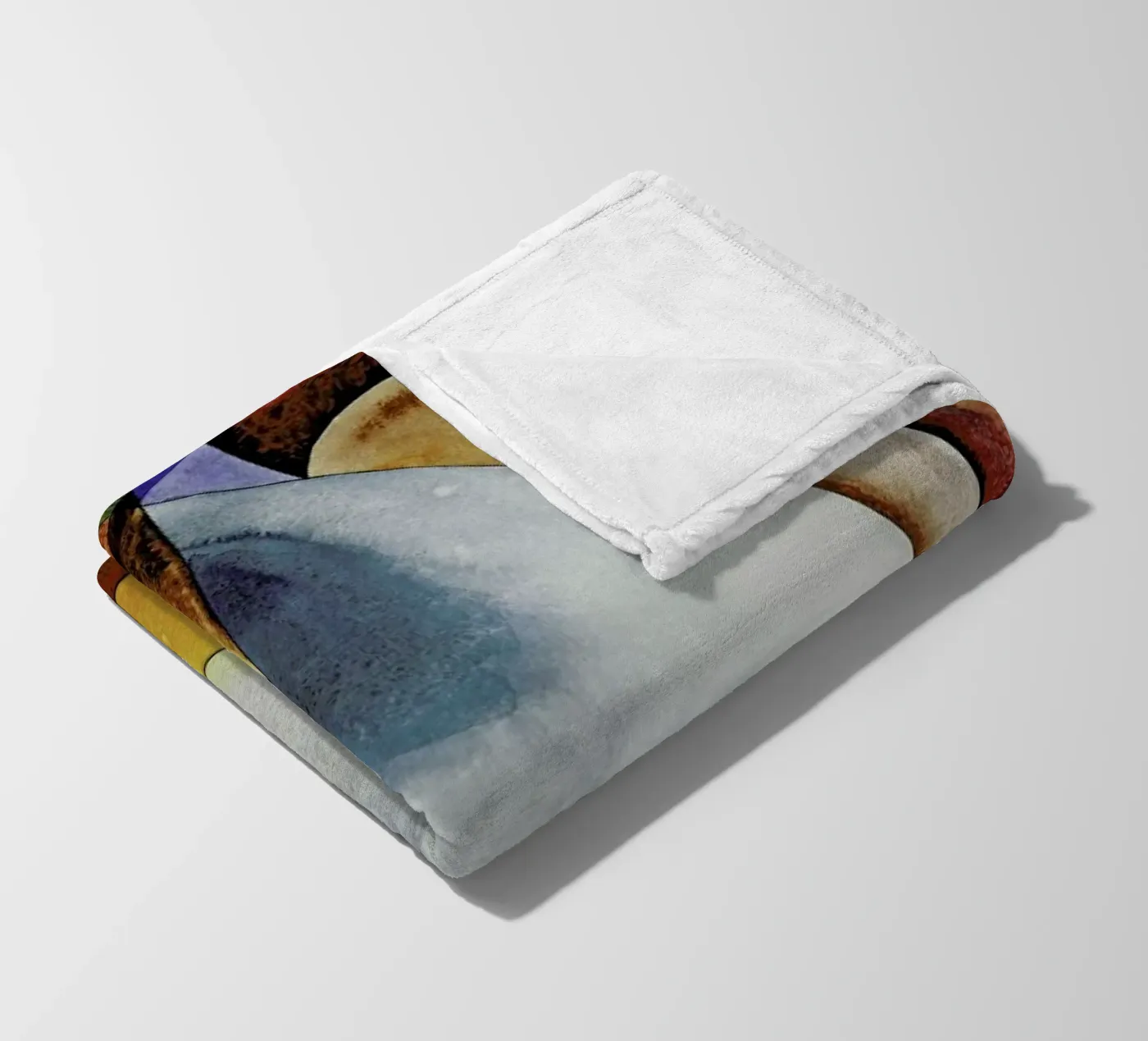 Kandinsky - Intermingling fleecedeken van ARTOTHEK