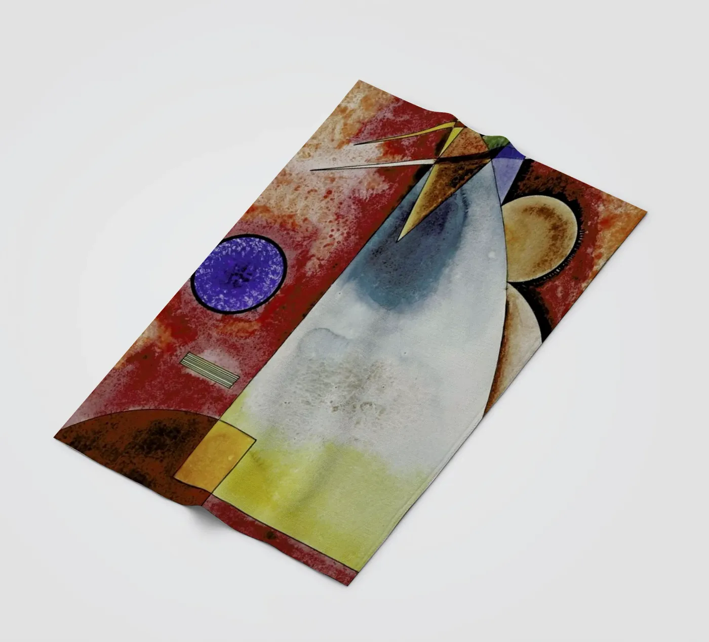 Kandinsky - Intermingling fleecedeken van ARTOTHEK