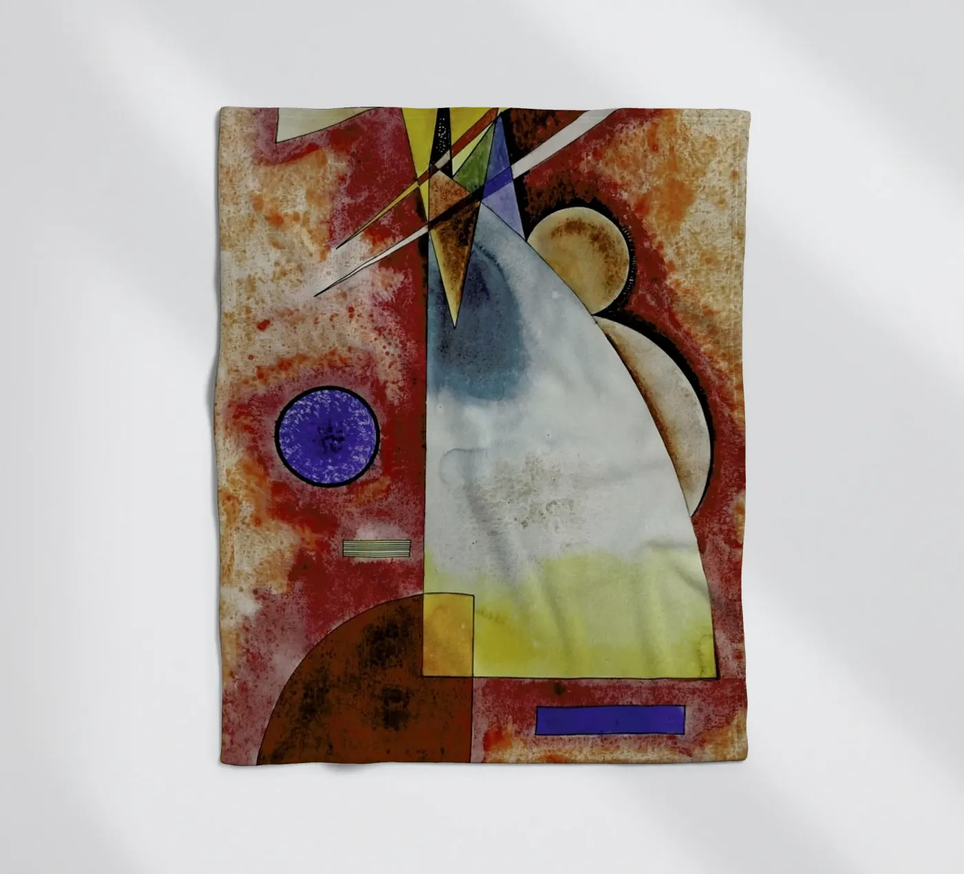 Kandinsky - Intermingling fleecedeken van ARTOTHEK