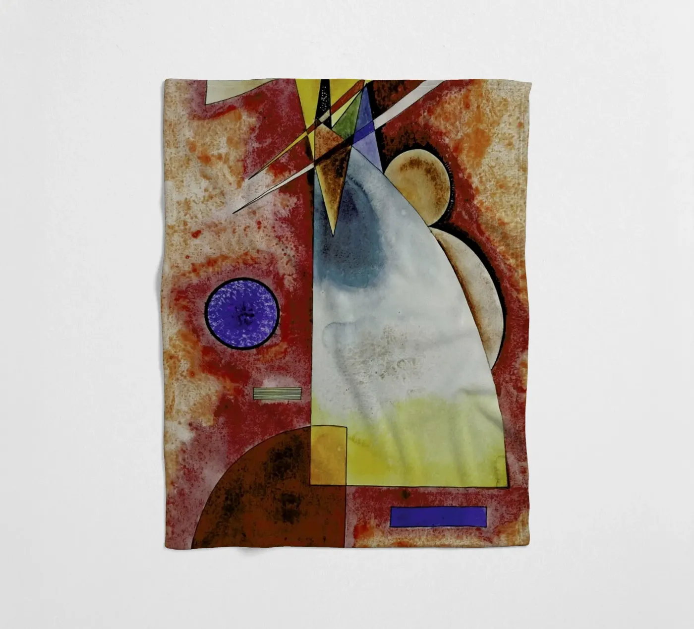 Kandinsky - Intermingling fleecedeken van ARTOTHEK