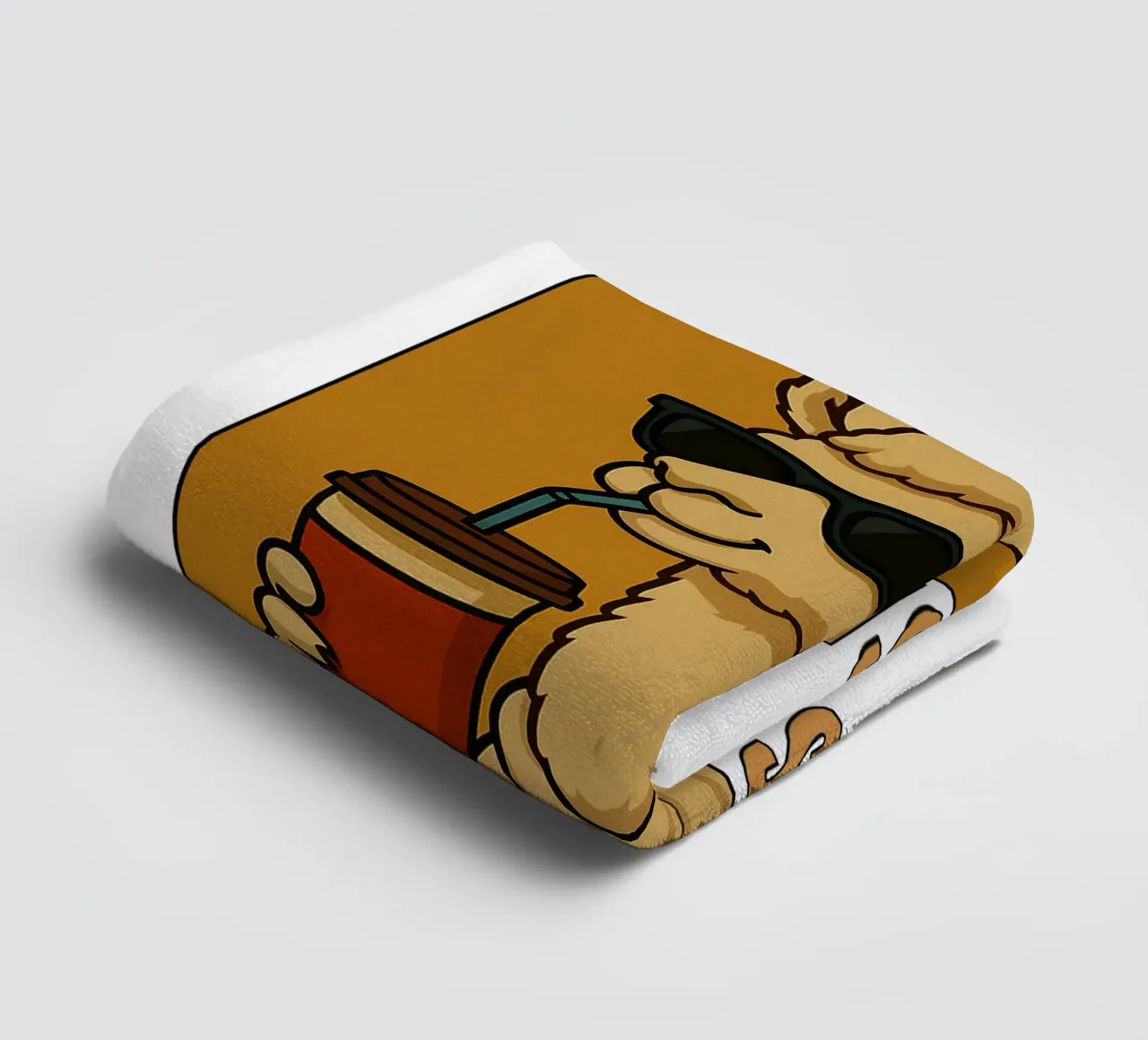 More Espresso Less Despresso Llama asciugamano da bagno da the gindils