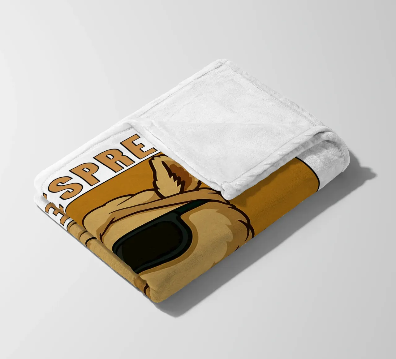More Espresso Less Despresso Llama coperta in pile da the gindils