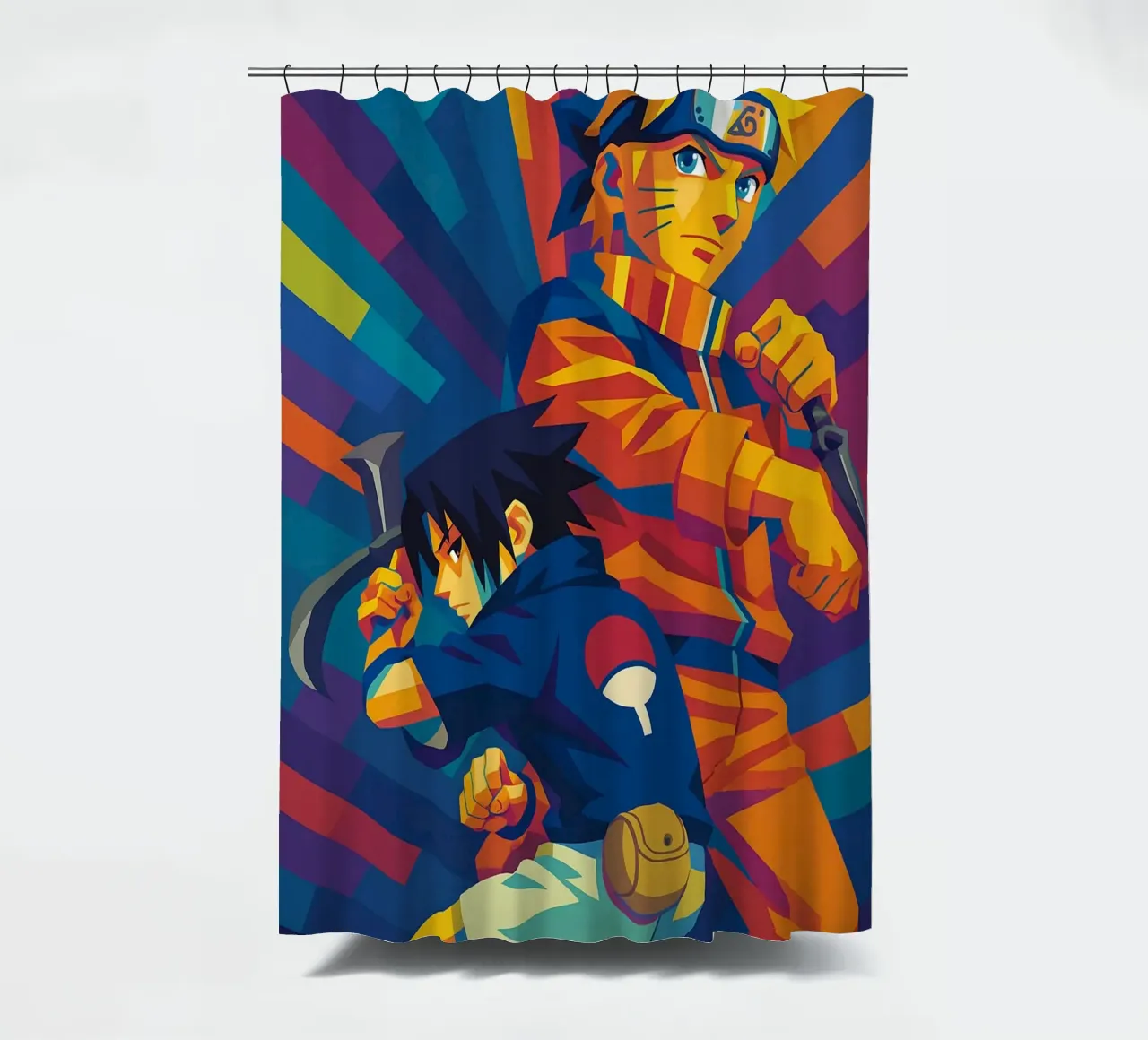 Naruto And Sasuke tenda da doccia da HopeStudio