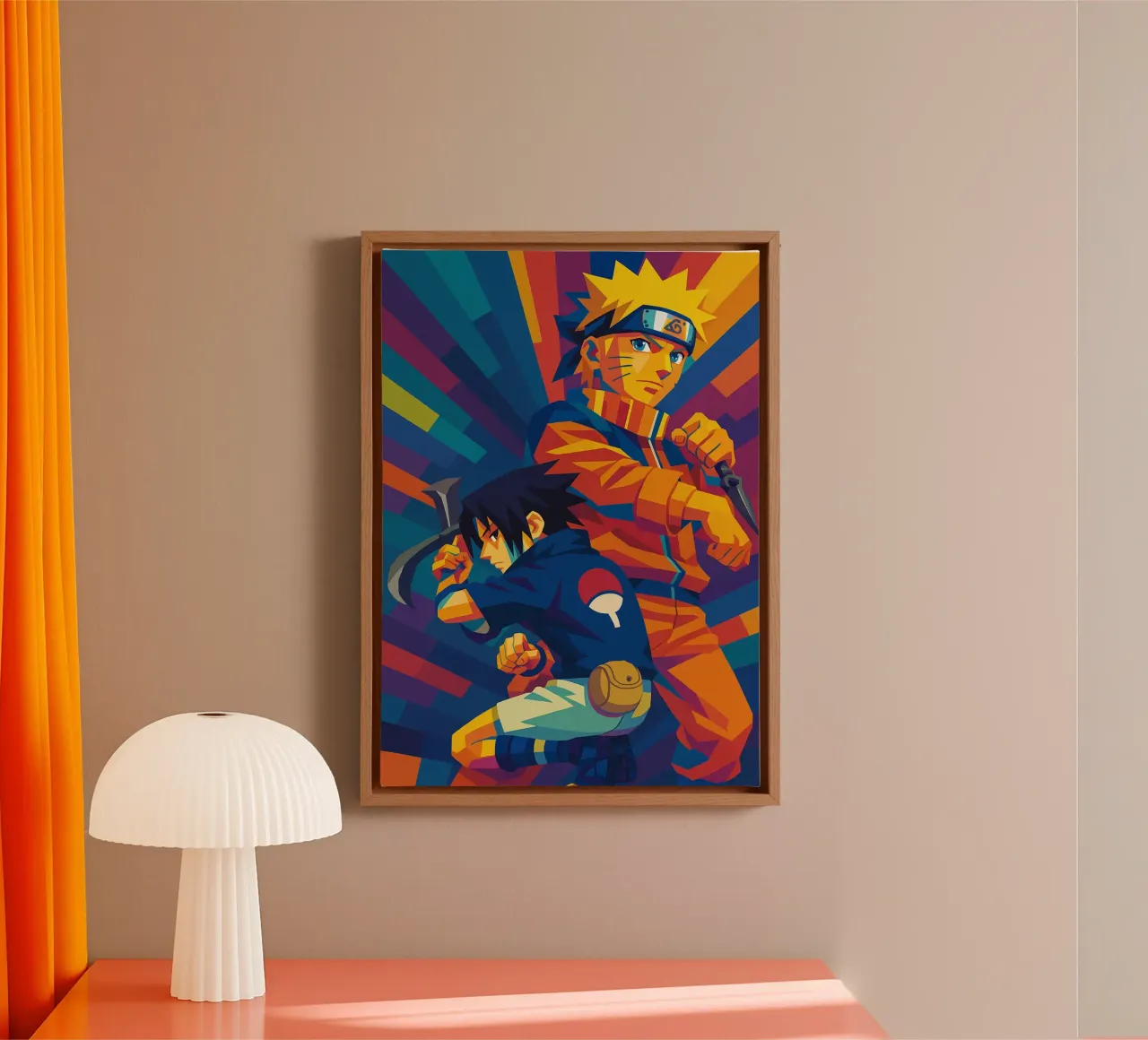 Naruto And Sasuke tela da HopeStudio