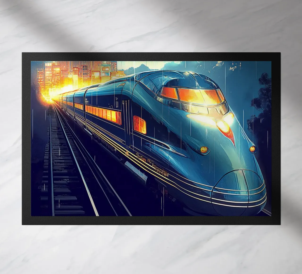 Treno Art Deco zerbino da Fleur de Lys
