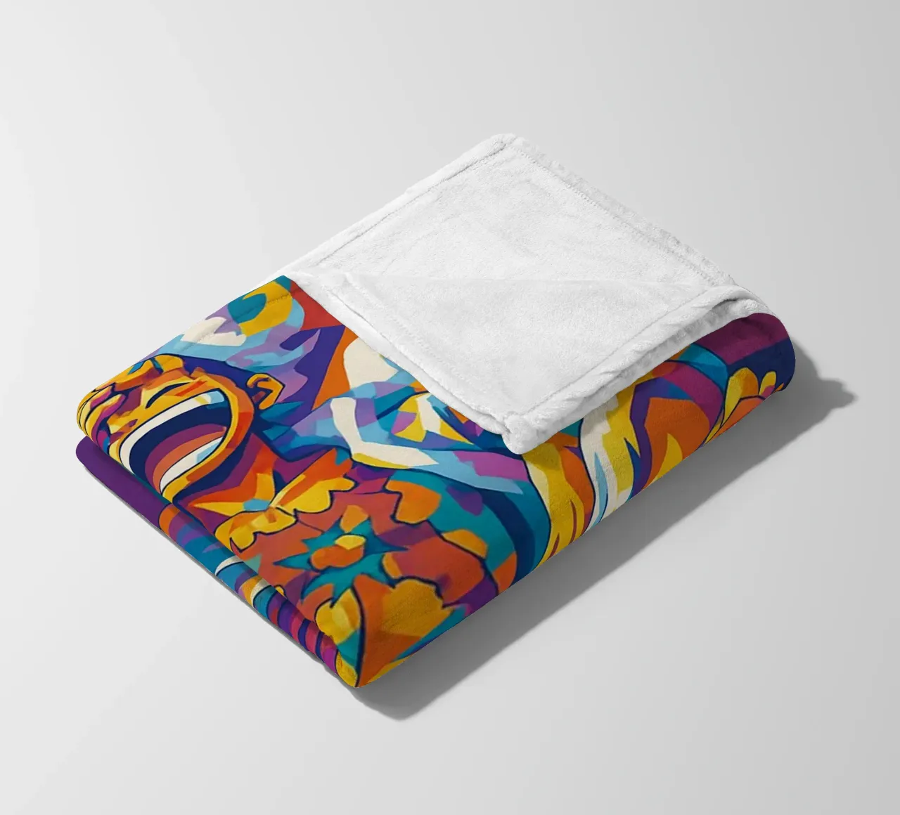 Luffy Gear 5 fleece blanket by HopeStudio