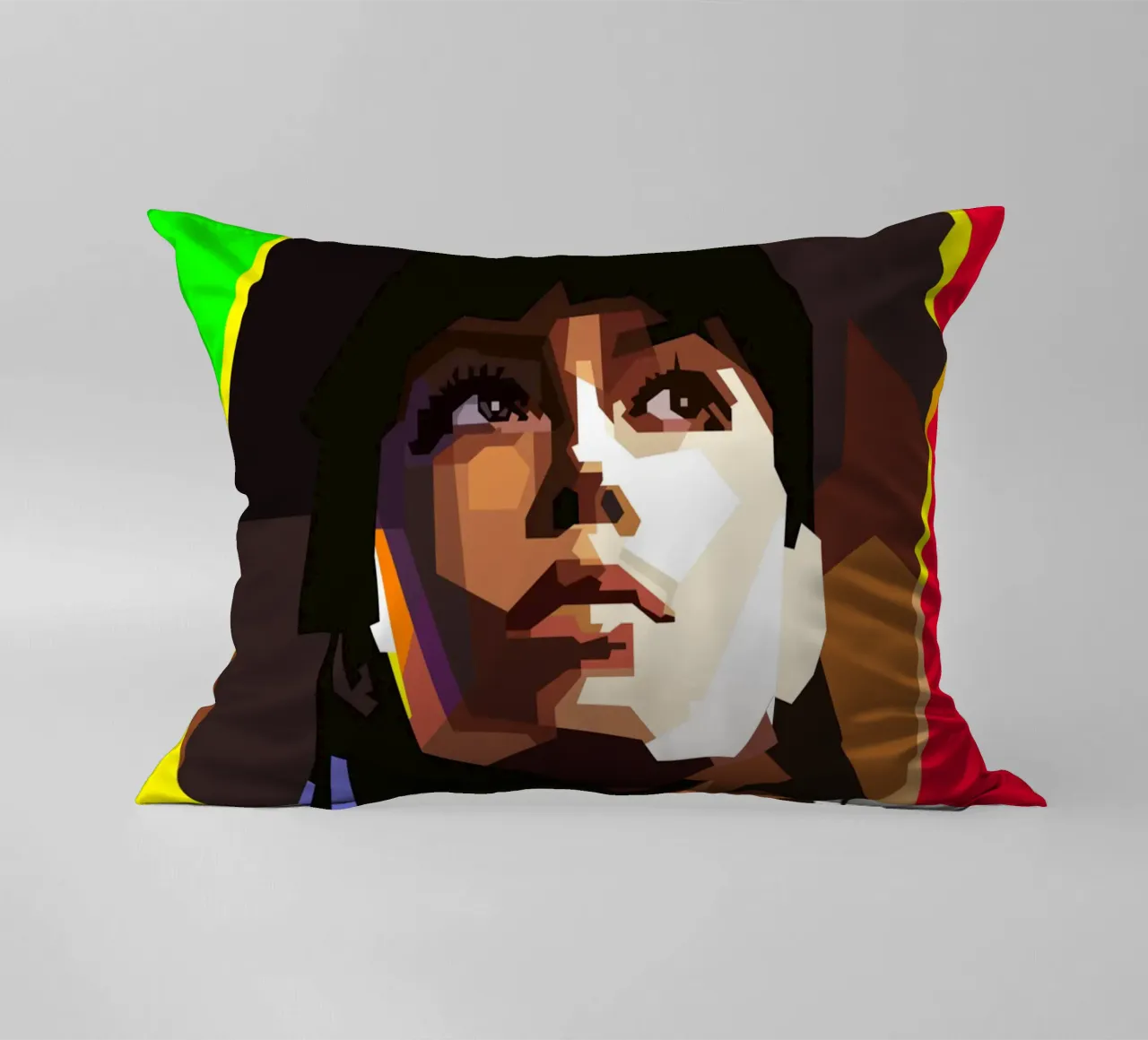 Jessica Biel Attrice di Hollywood WPAP Trending Now cuscino da Artkreator