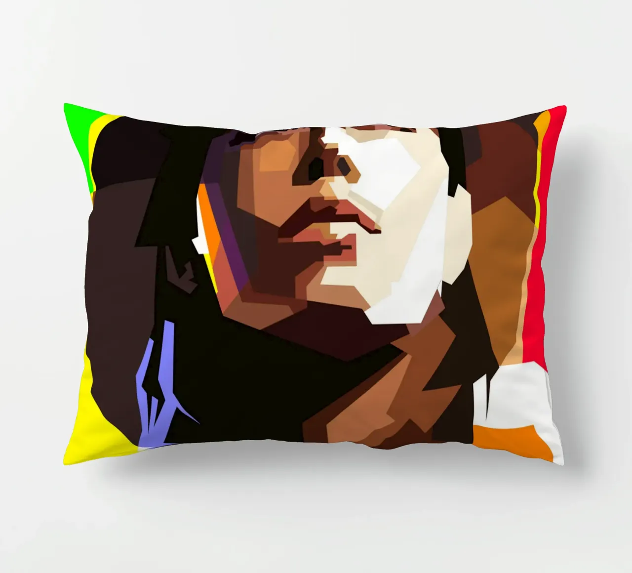 Jessica Biel Attrice di Hollywood WPAP Trending Now cuscino da Artkreator