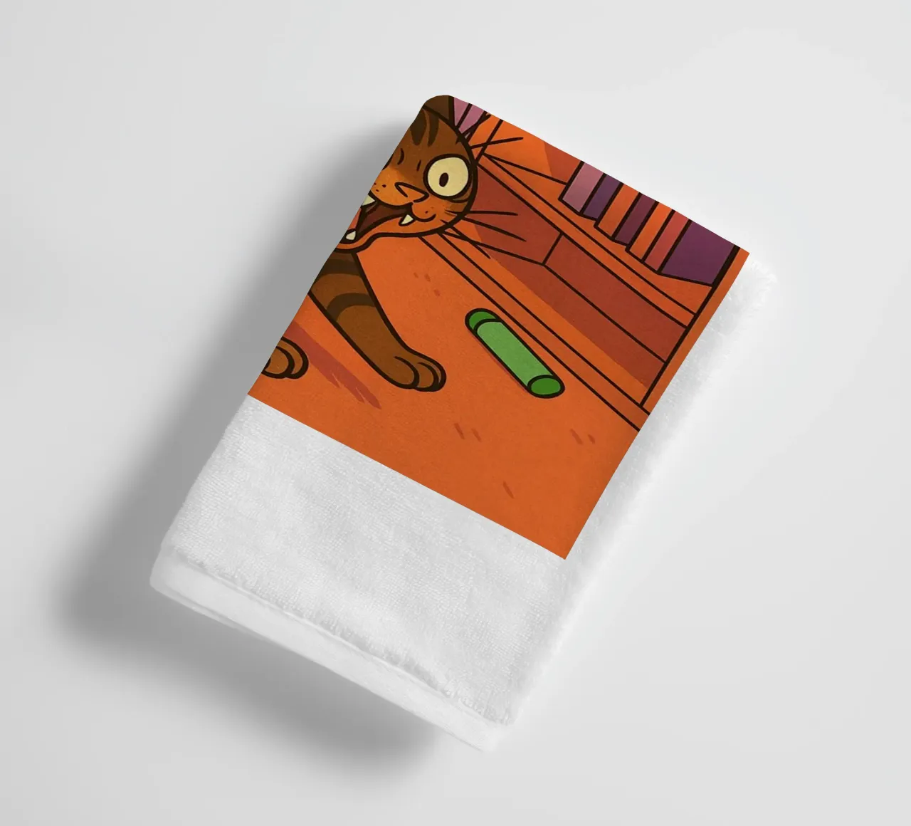 3am chaos mode funny Cat towel by the gindils