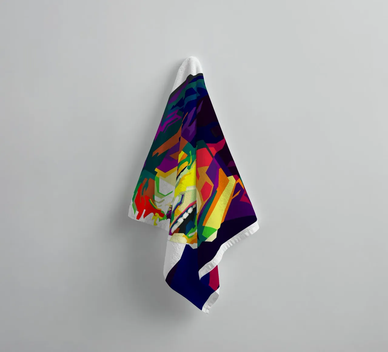 Mick Jagger Rock Icon WPAP Trending Now towel by Artkreator