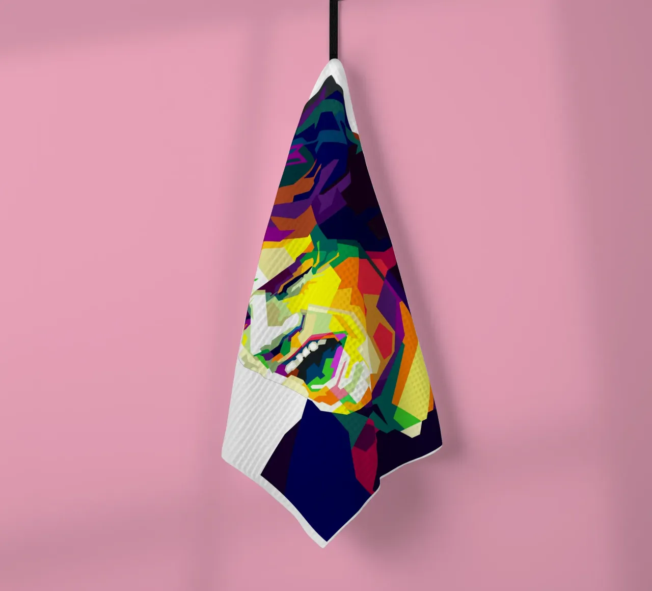 Mick Jagger Rock-Ikone WPAP Trending Now Geschirrtuch von Artkreator