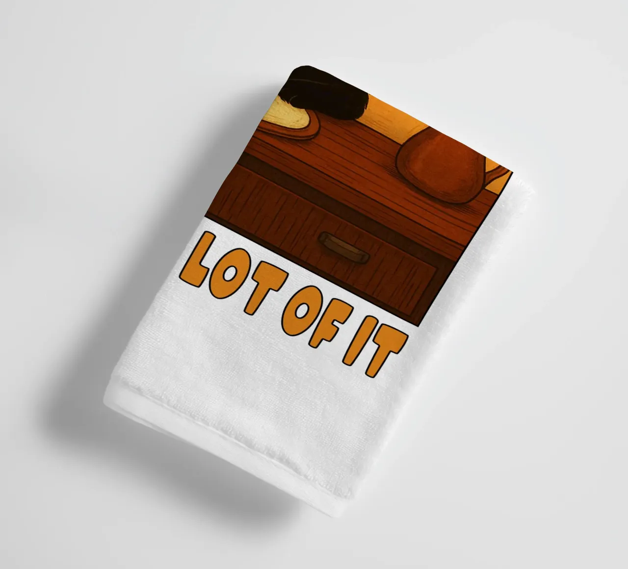 Baking Is Therapy And I Need a Lot of It Cute Cat towel by the gindils