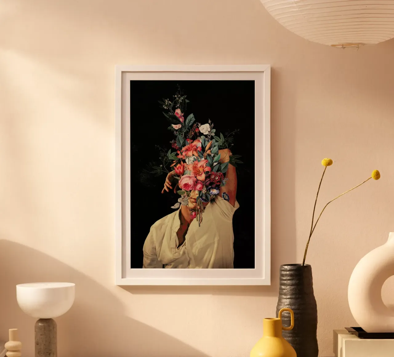 Roses Bloomed Everytime I Thought Of You carta hahnemühle da Frank Moth