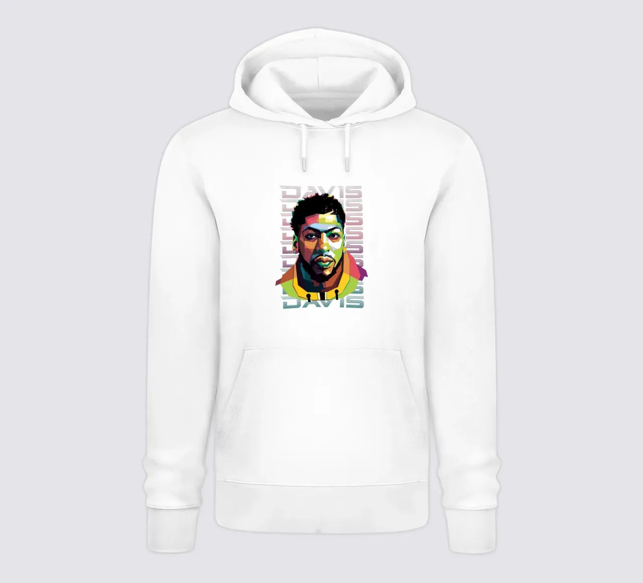 Anthony Davis in WPAP felpa con cappuccio da Alkahfsmart