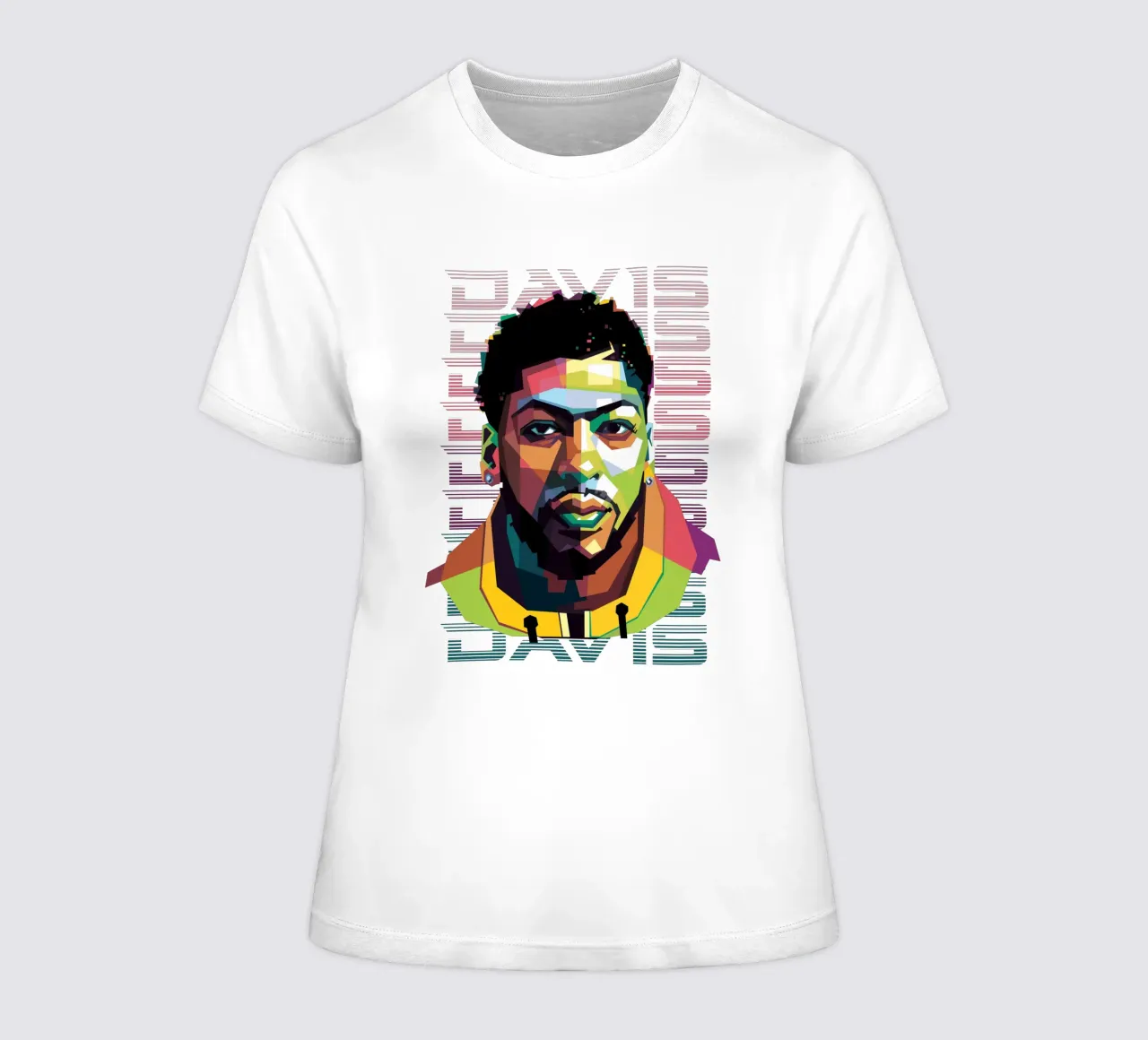 Anthony Davis in WPAP t-shirt da donna da Alkahfsmart