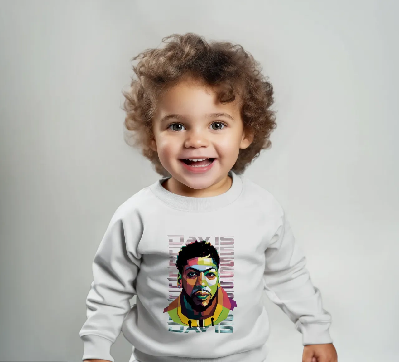 Anthony Davis in WPAP felpa neonato da Alkahfsmart