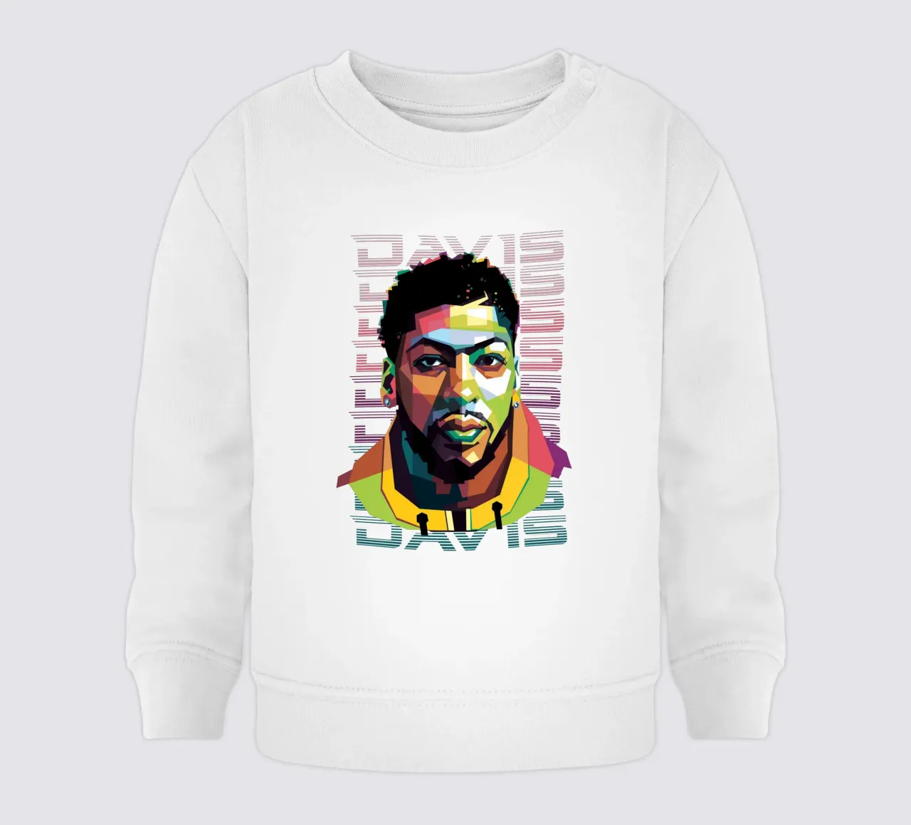 Anthony Davis in WPAP felpa neonato da Alkahfsmart