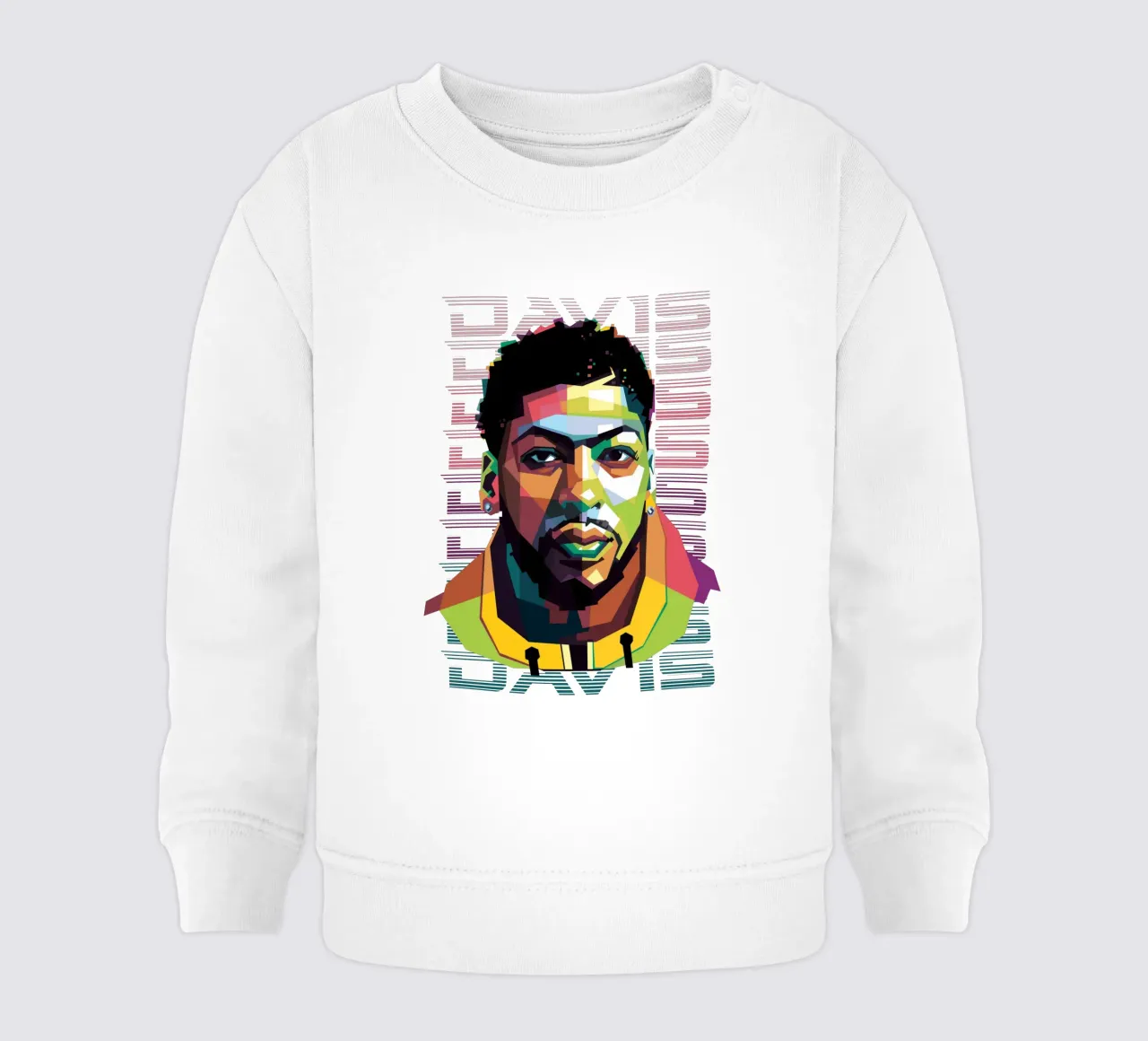 Anthony Davis in WPAP felpa neonato da Alkahfsmart